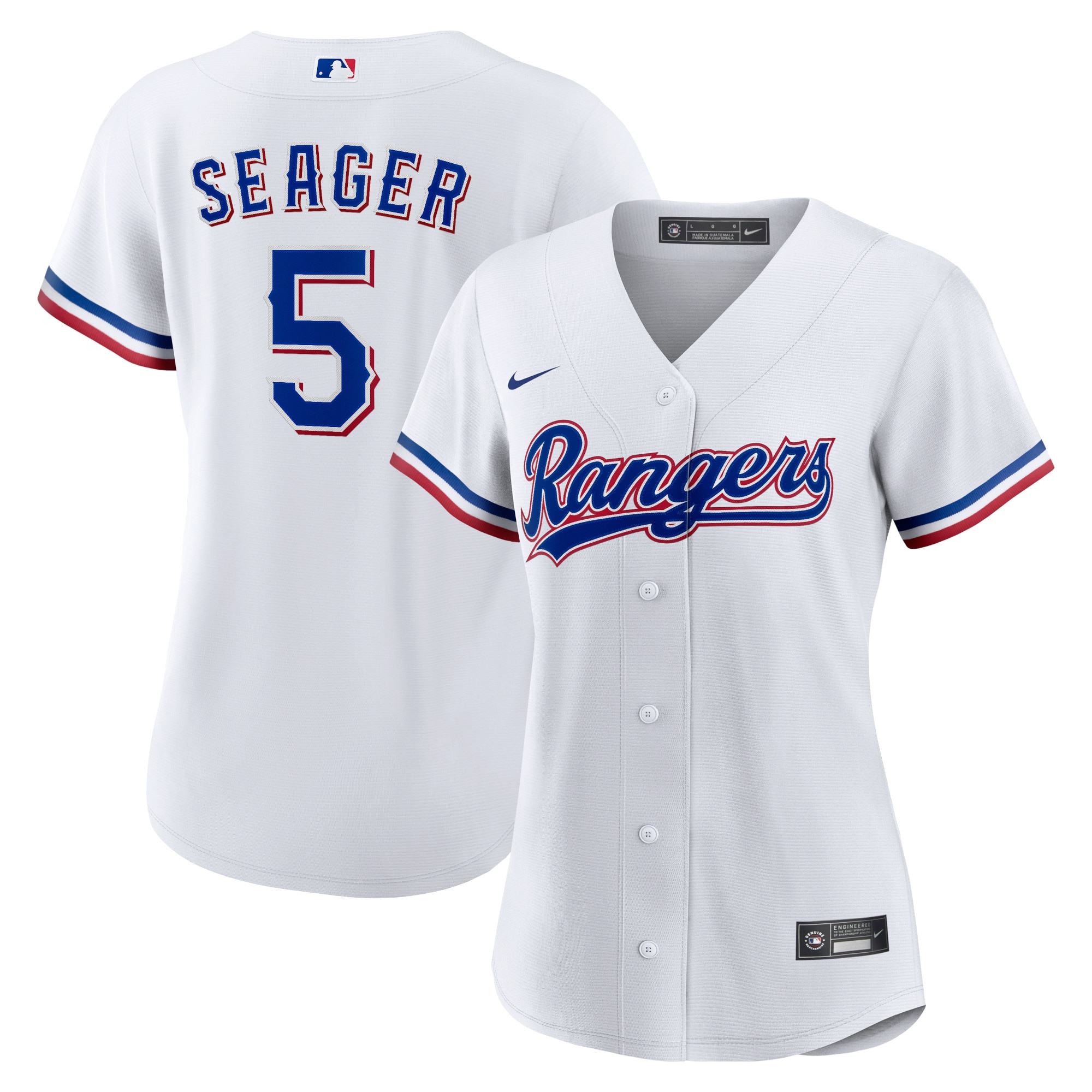 Corey Seager Texas Rangers Women's Home Player Jersey - White