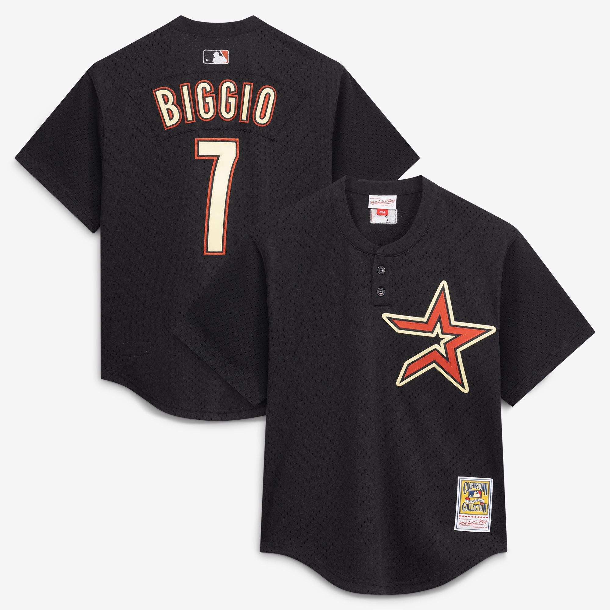 Craig Biggio Houston Astros Batting Practice Jersey - Black