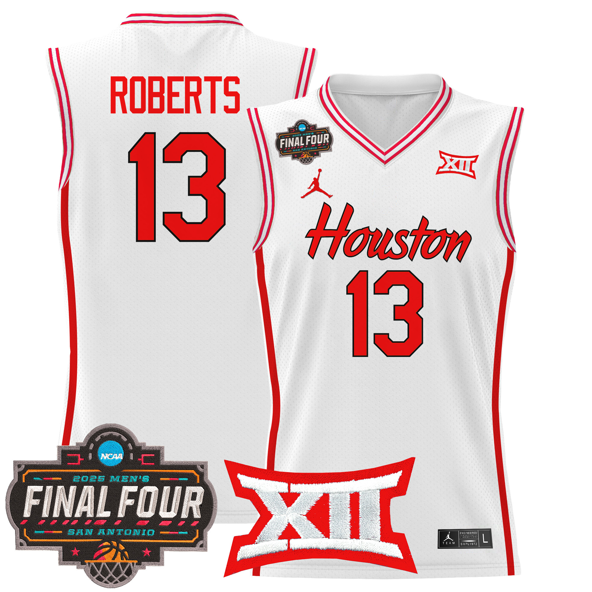 Cryer Houston Final Four Jersey - Cryer #4 Houston Cougars Final Four