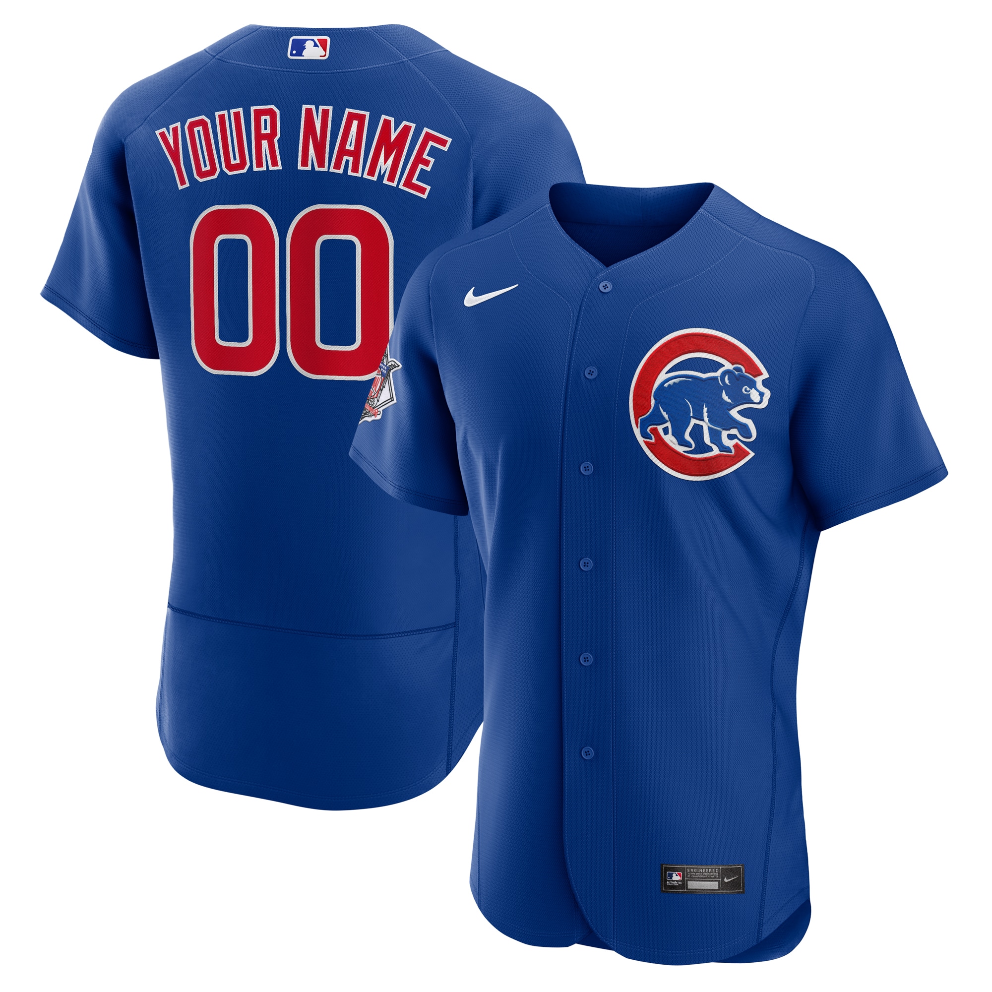 Cubs Royal Blue Custom Jersey nike - Nike Cubs Royal Blue Custom