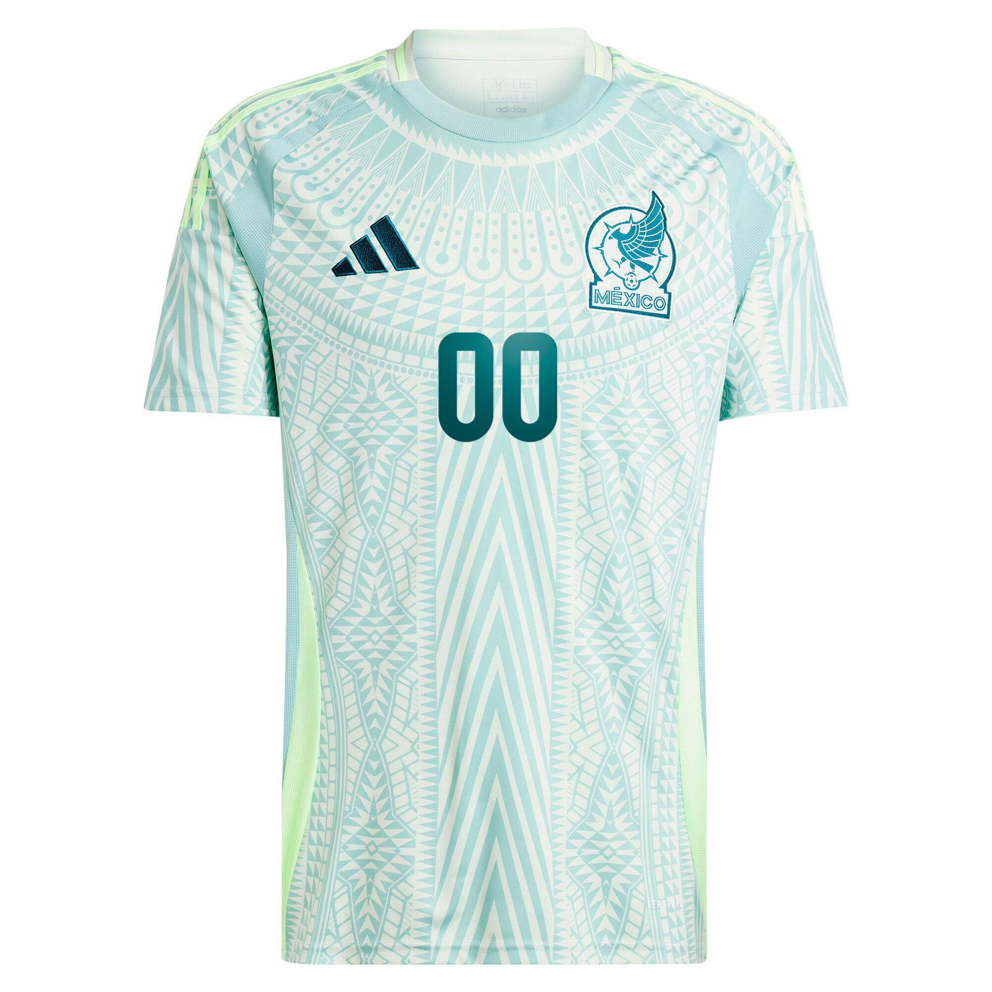 Alternative view of custom Adidas Mexico Away Jersey 2024 - Adidas Mexico Away Jersey 2024