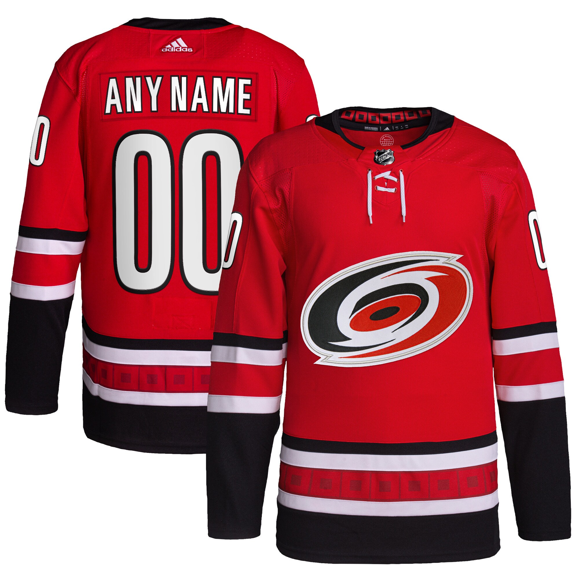custom Carolina Hurricanes Red Jersey - Custom Adidas NHL Carolina
