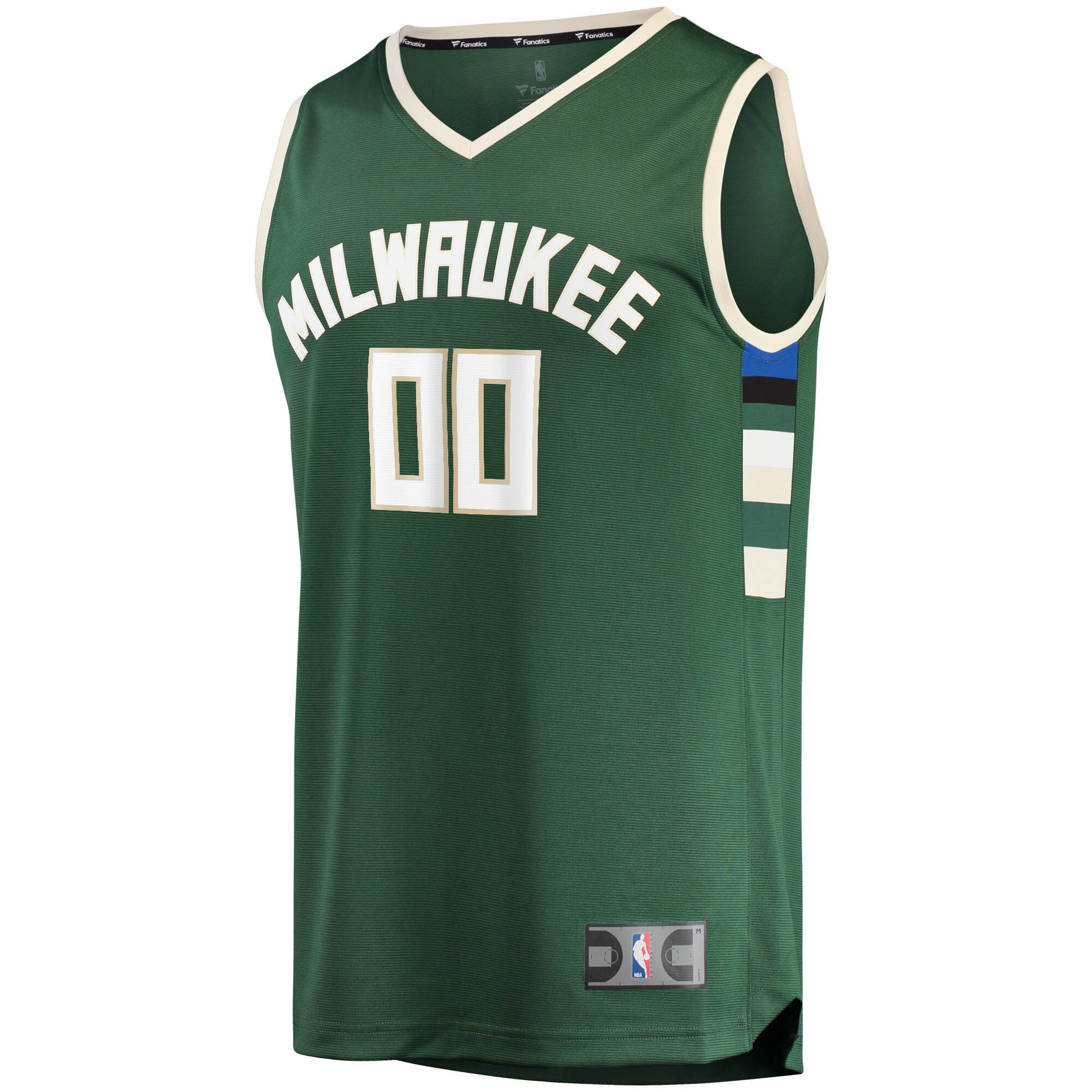 Alternative view of custom Fanatics Bucks Green Jersey - Fanatics Bucks Green Jersey