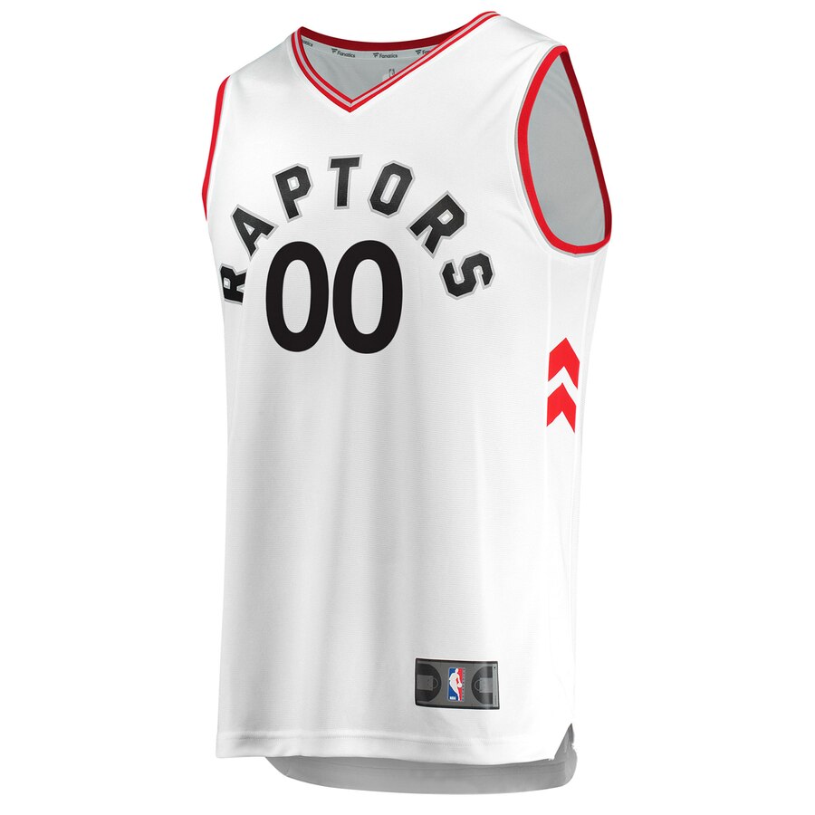 Alternative view of custom Fanatics Raptors White Jersey - Fanatics Raptors White Jersey