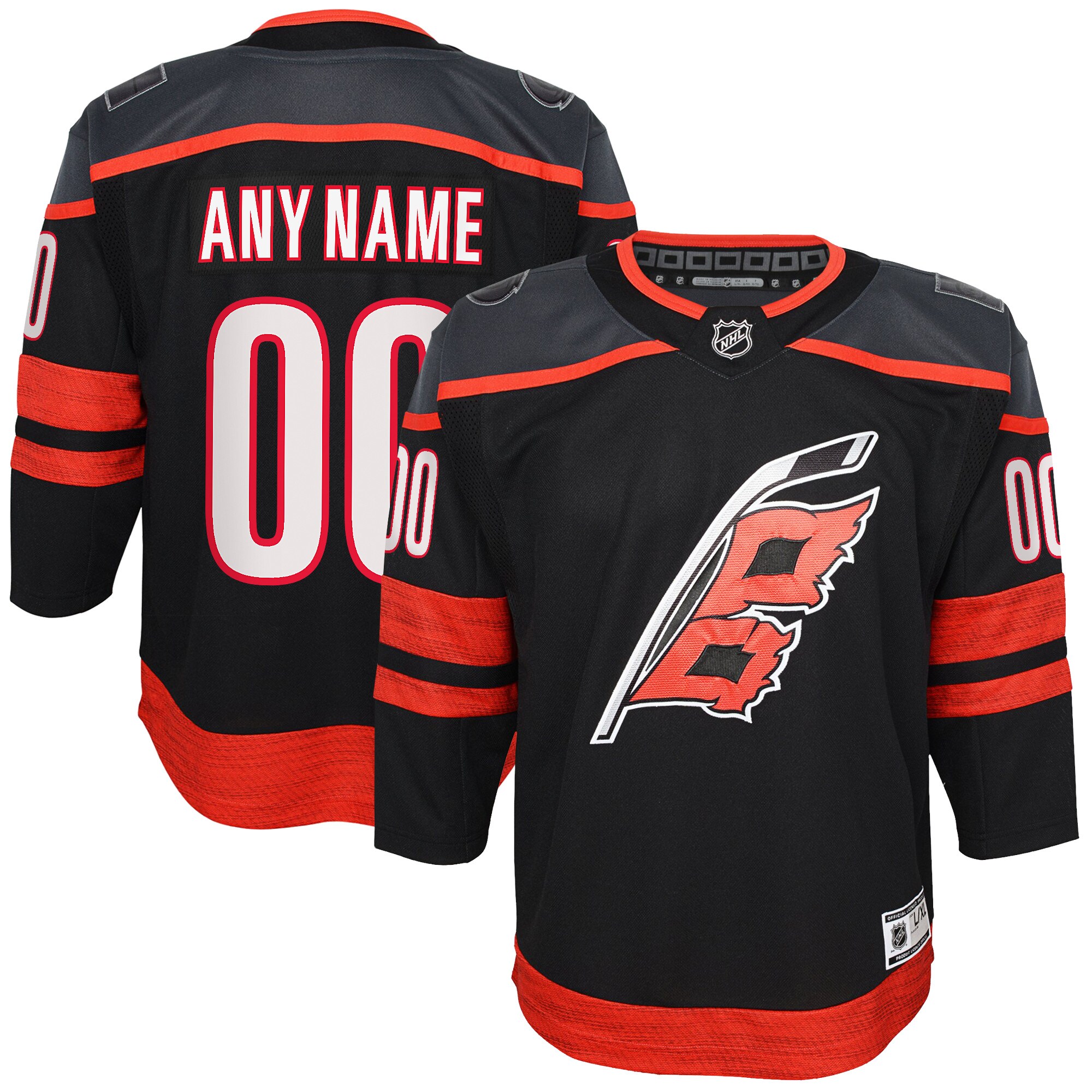 Custom Hurricanes Black Jersey - Personalize Your NHL Gear!