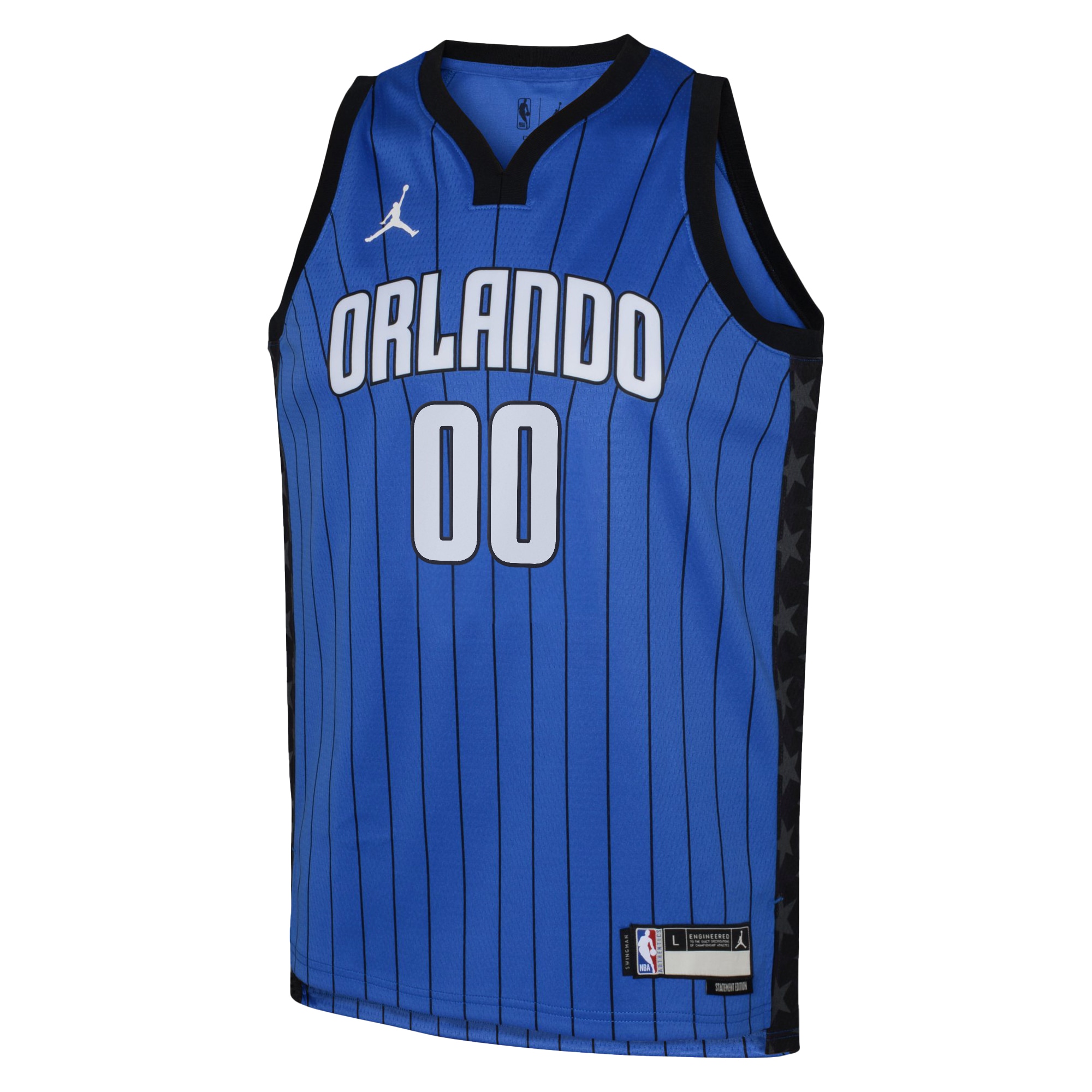Alternative view of custom Jordan Magic Blue Jersey - Jordan Magic Blue Jersey - Custom 2