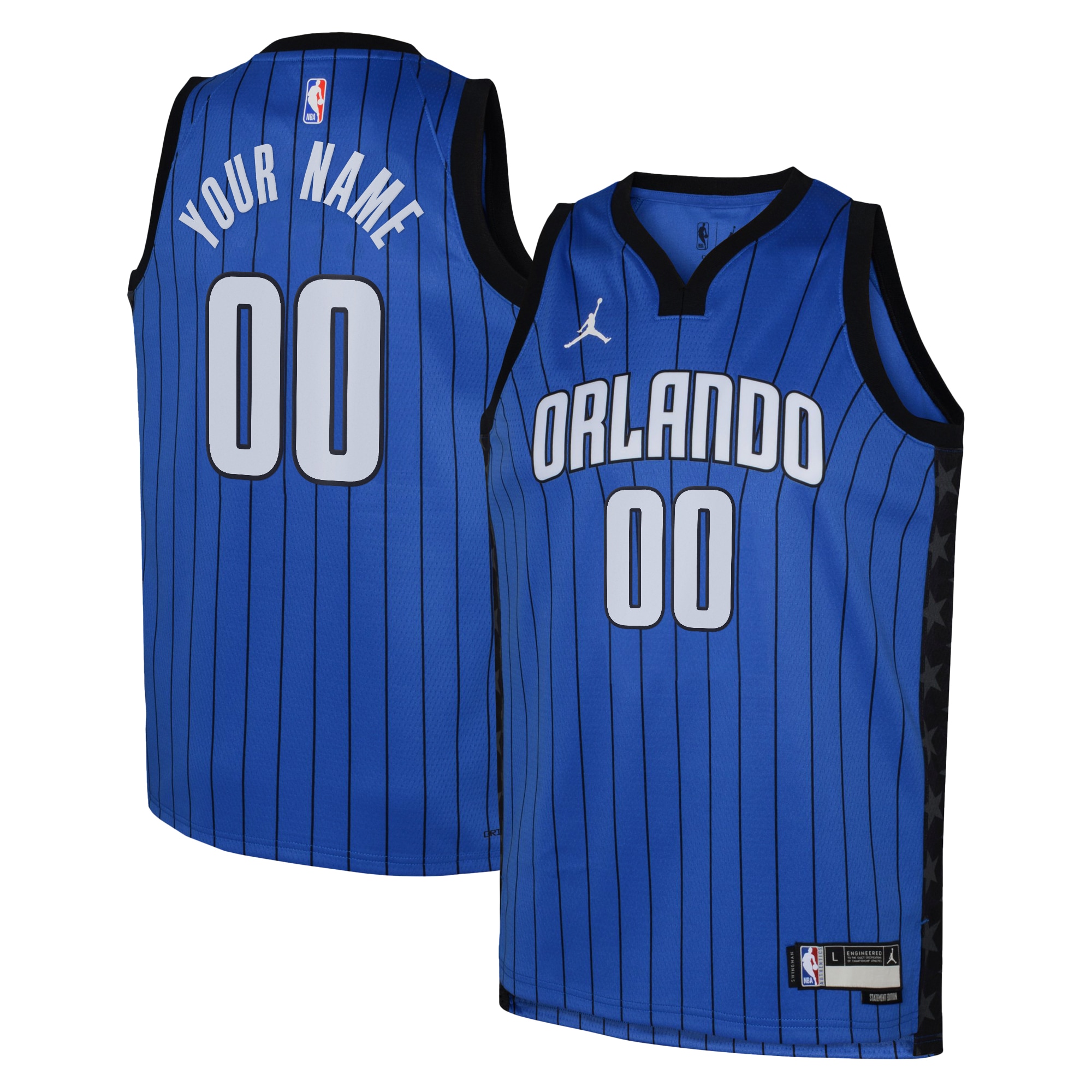 custom Jordan Magic Blue Jersey - Jordan Magic Blue Jersey - Custom 2