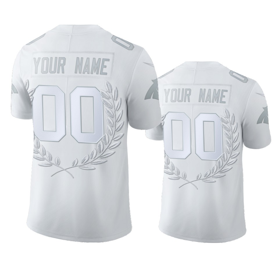 Custom Laurel White Jersey - Nike Custom White Jersey - Laurel Design