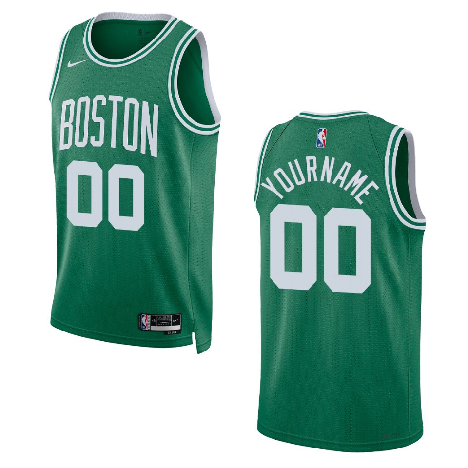 custom Nike Celtics Green Jersey - Nike Celtics Green Jersey - Custom
