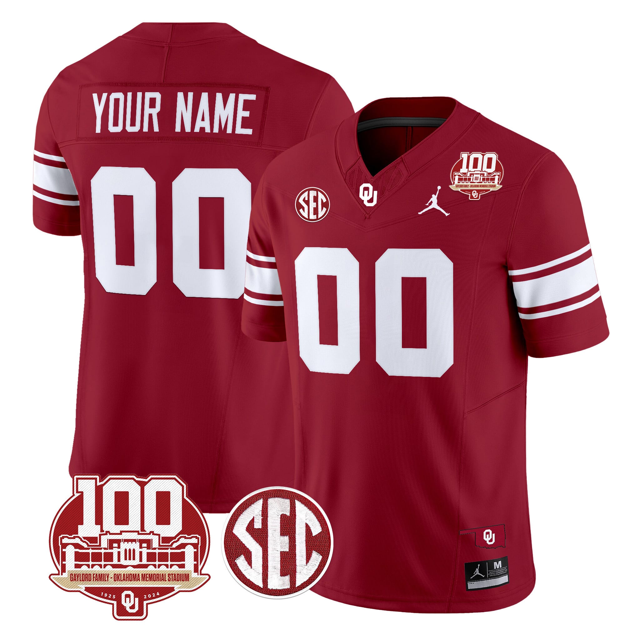 Custom Oklahoma Sooners Jersey - Custom Nike Oklahoma Sooners Jersey