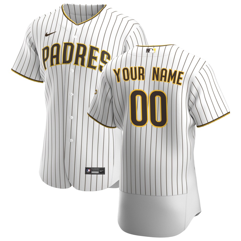 Custom Padres Pinstripe Jersey - Nike MLB Replica
