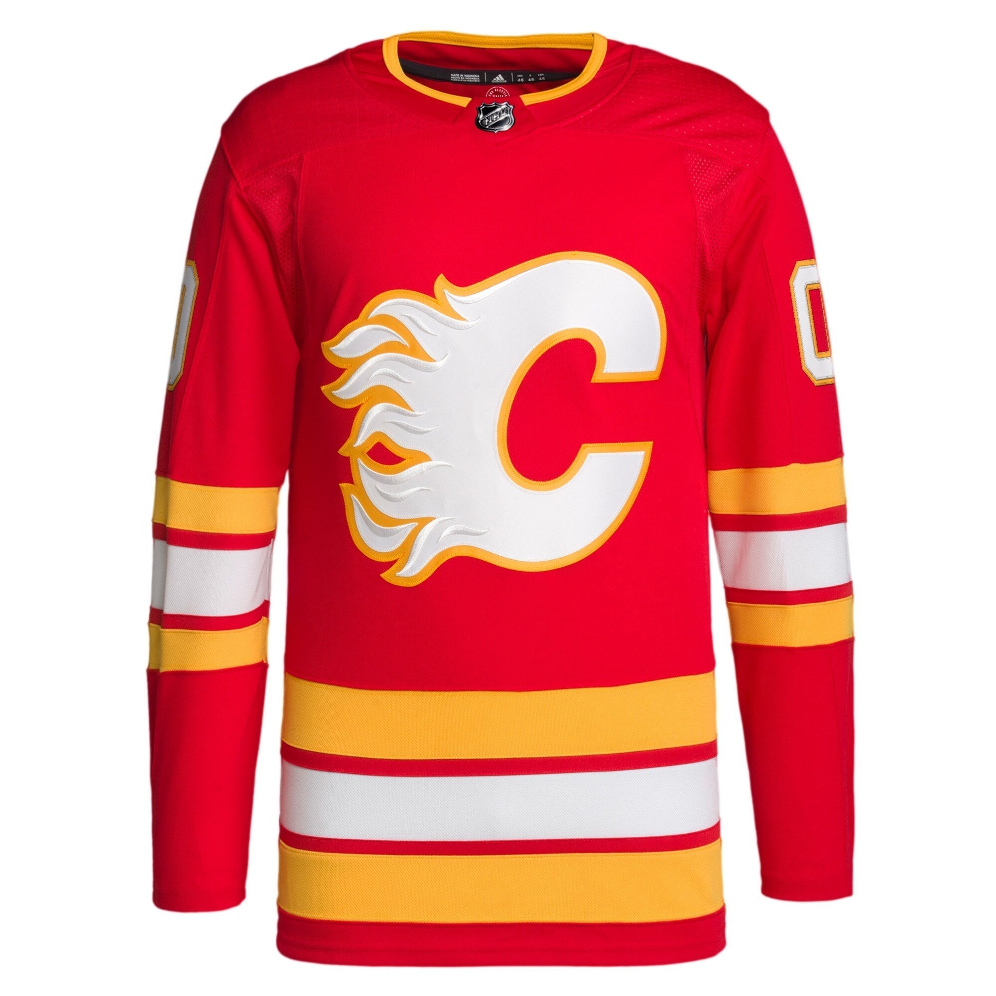 Alternative view of customizable Adidas Flames Red Jersey - Adidas Flames Red Jersey