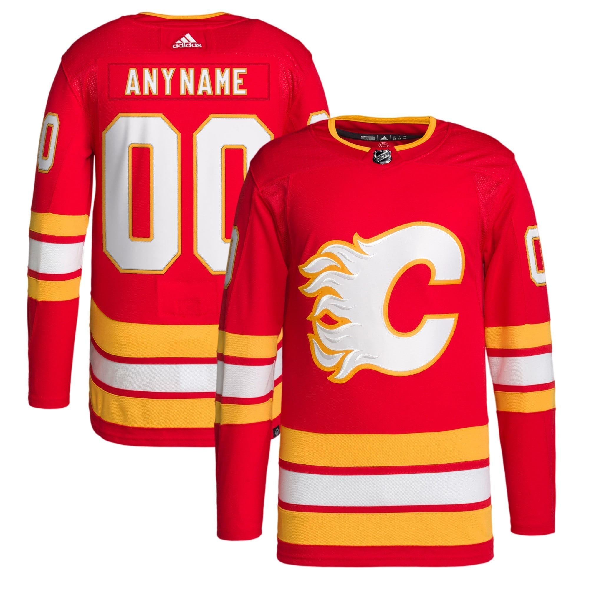 customizable Adidas Flames Red Jersey - Adidas Flames Red Jersey