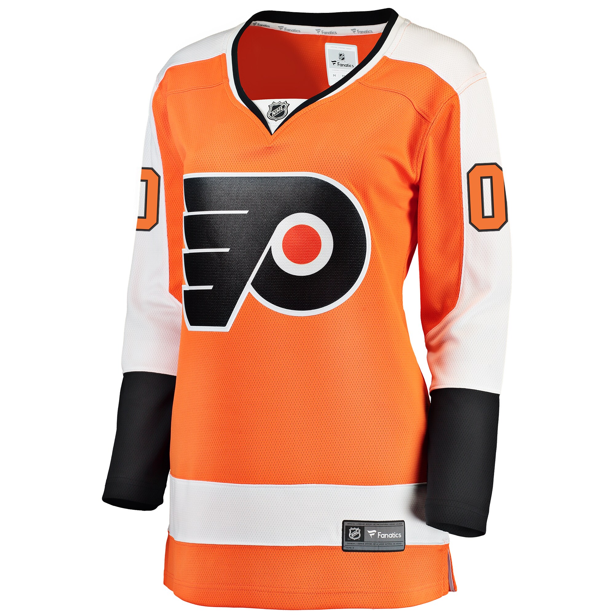 Alternative view of customizable Fanatics Flyers Orange Jersey - Fanatics Flyers Orange 2