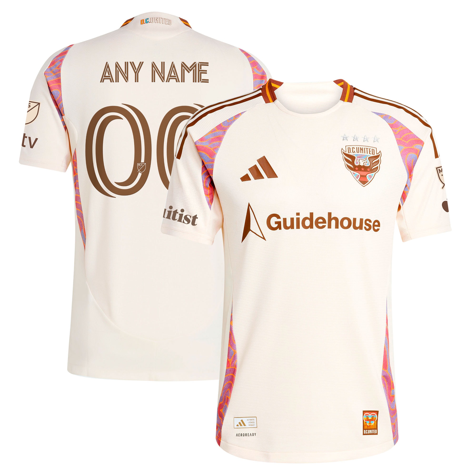 D.C. United 2025 The Soul Kit On-Field Custom Jersey