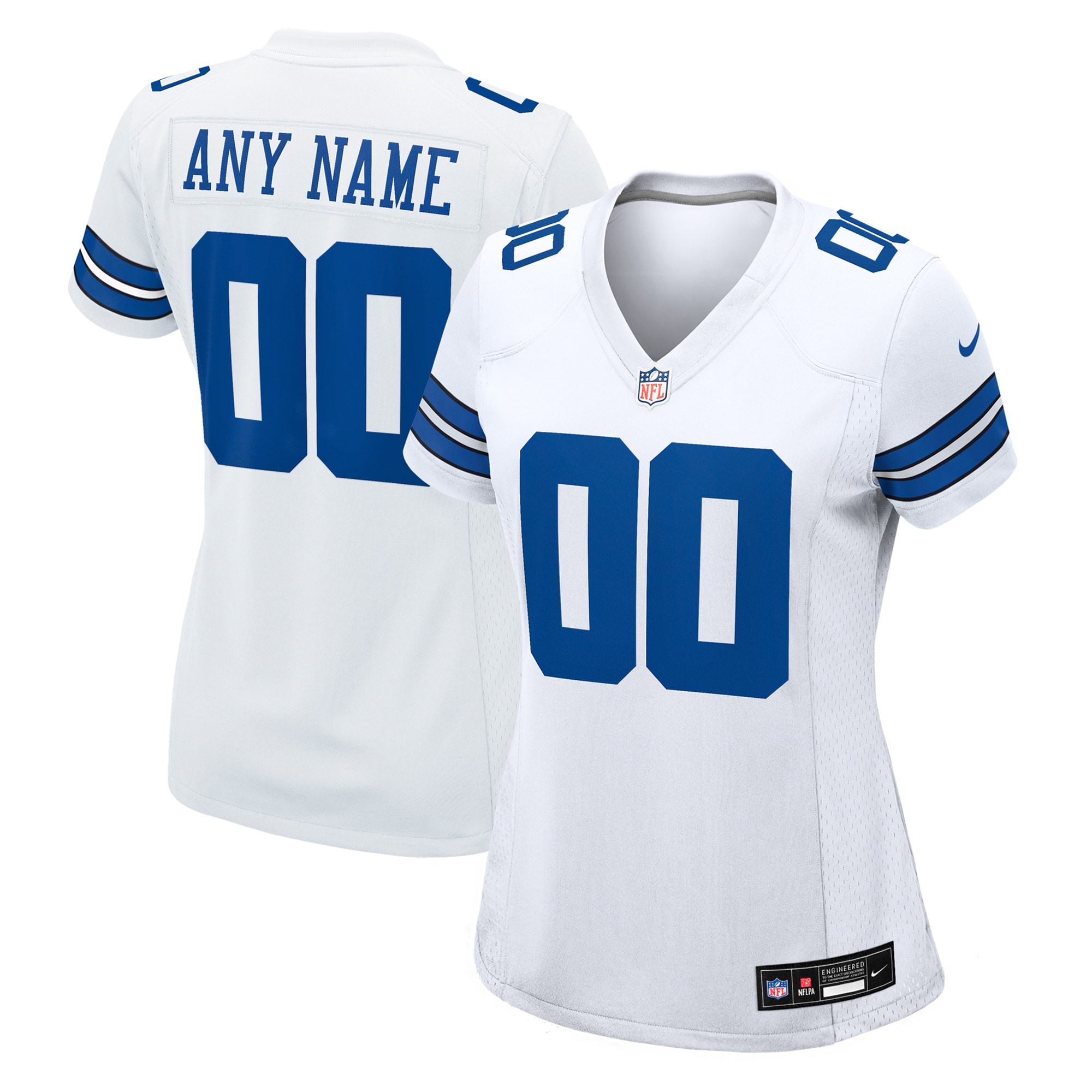 Dallas Cowboys Women's Custom Game Jersey
