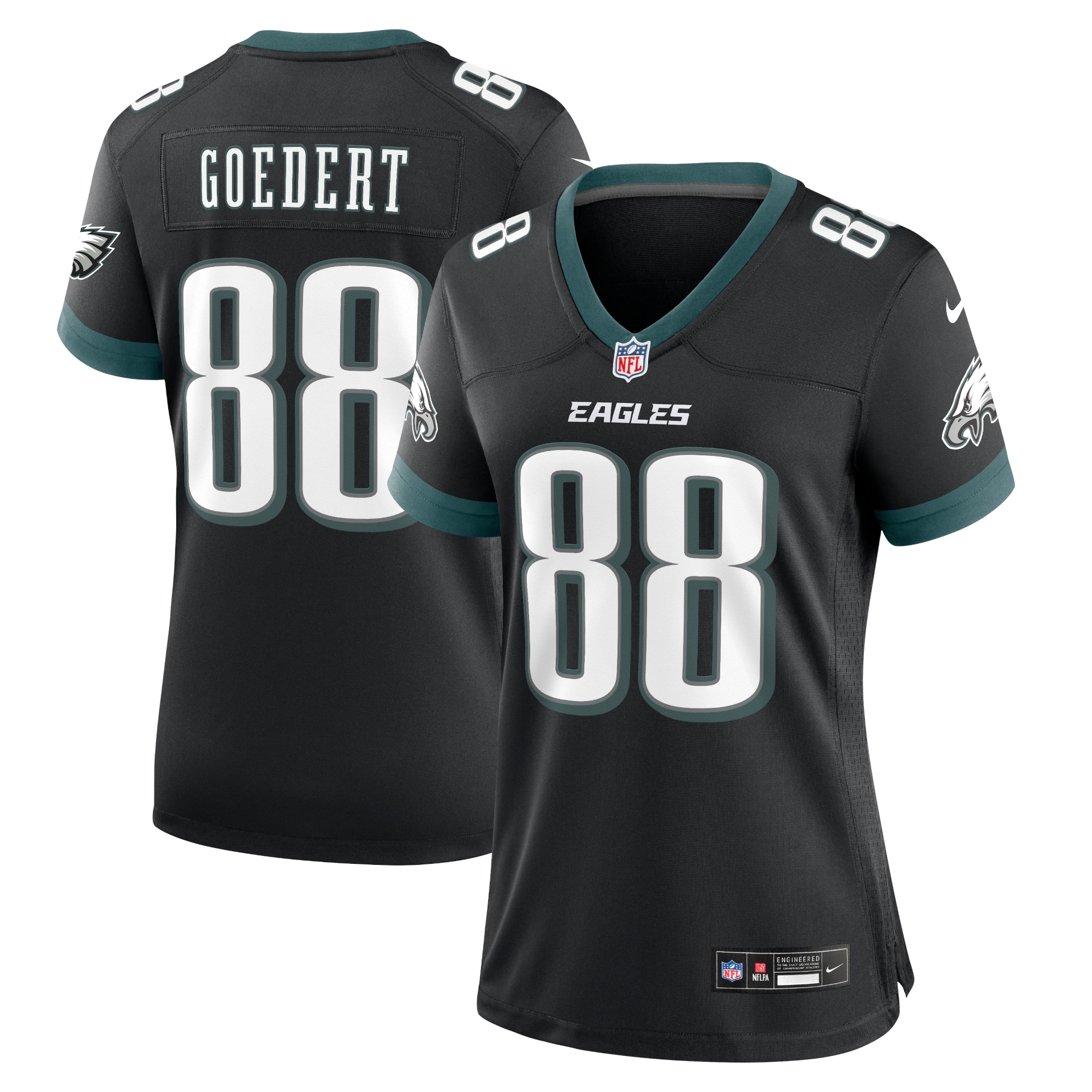 Dallas Goedert Philadelphia Eagles Women's Alternate Game Jersey