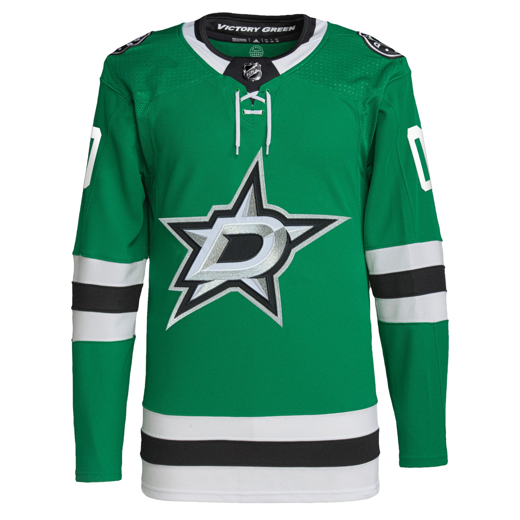 Alternative view of Dallas Stars Green Jersey adidas - Adidas Dallas Stars Victory Green
