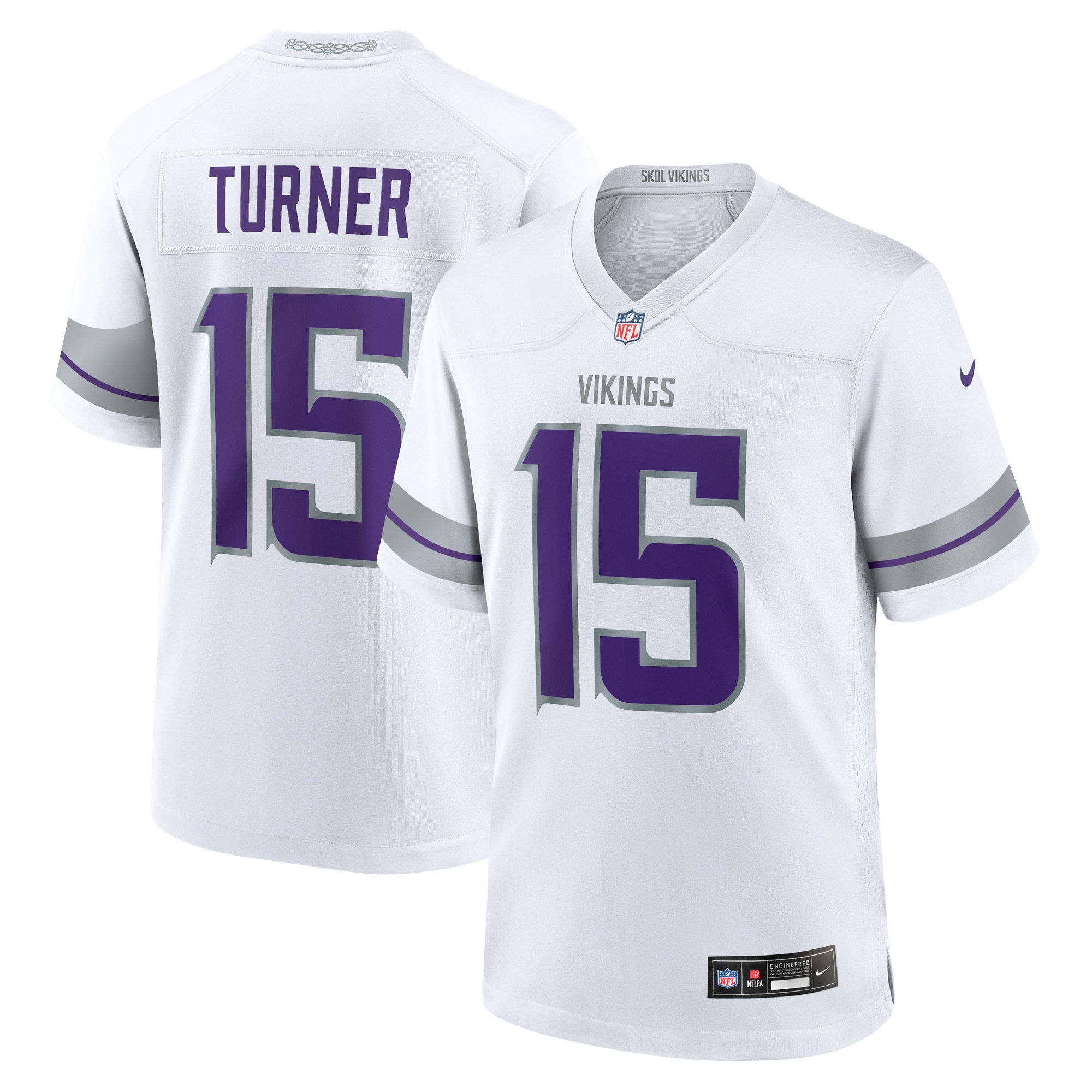 Dallas Turner Minnesota Vikings Alternate Game Jersey