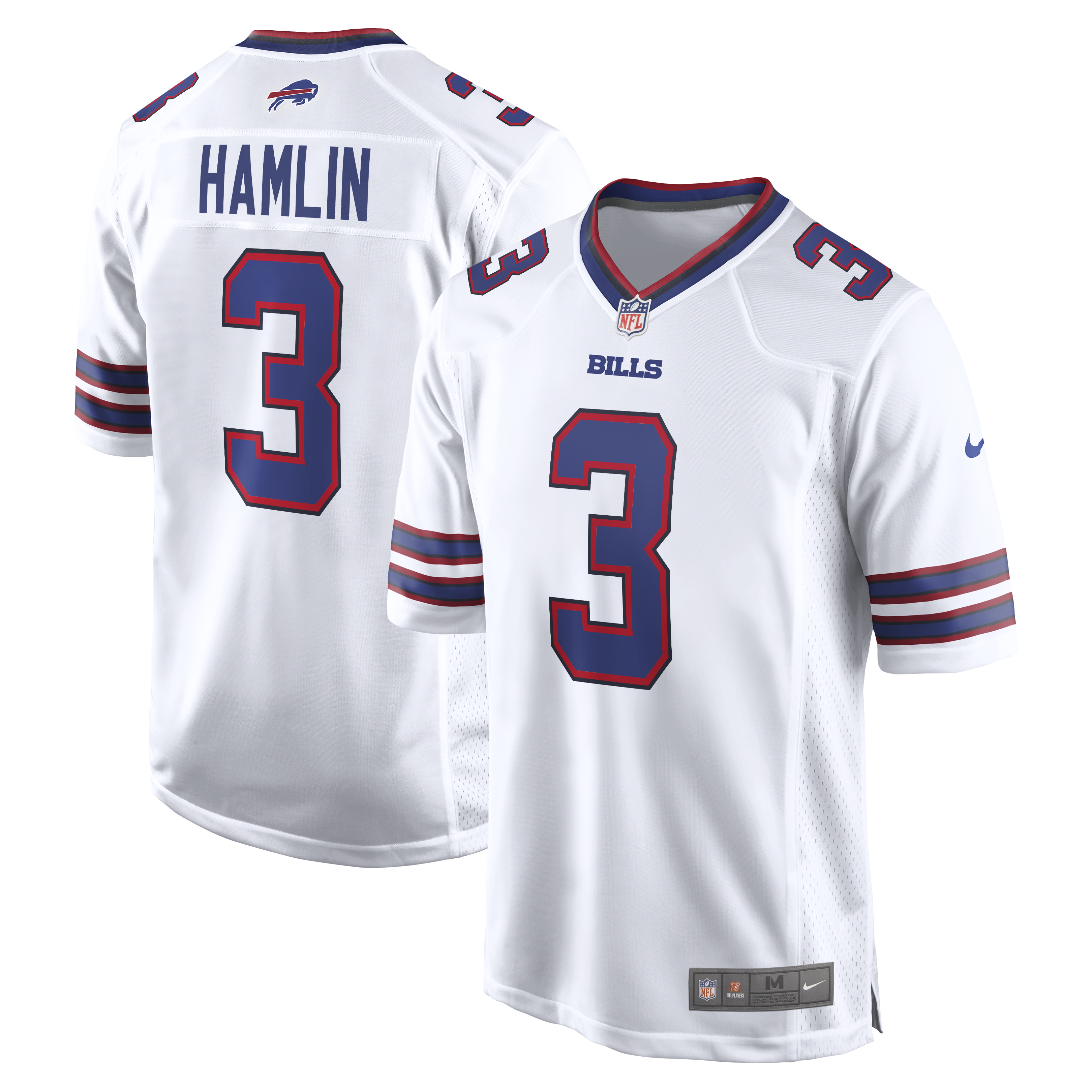 Damar Hamlin Buffalo Bills Game Jersey