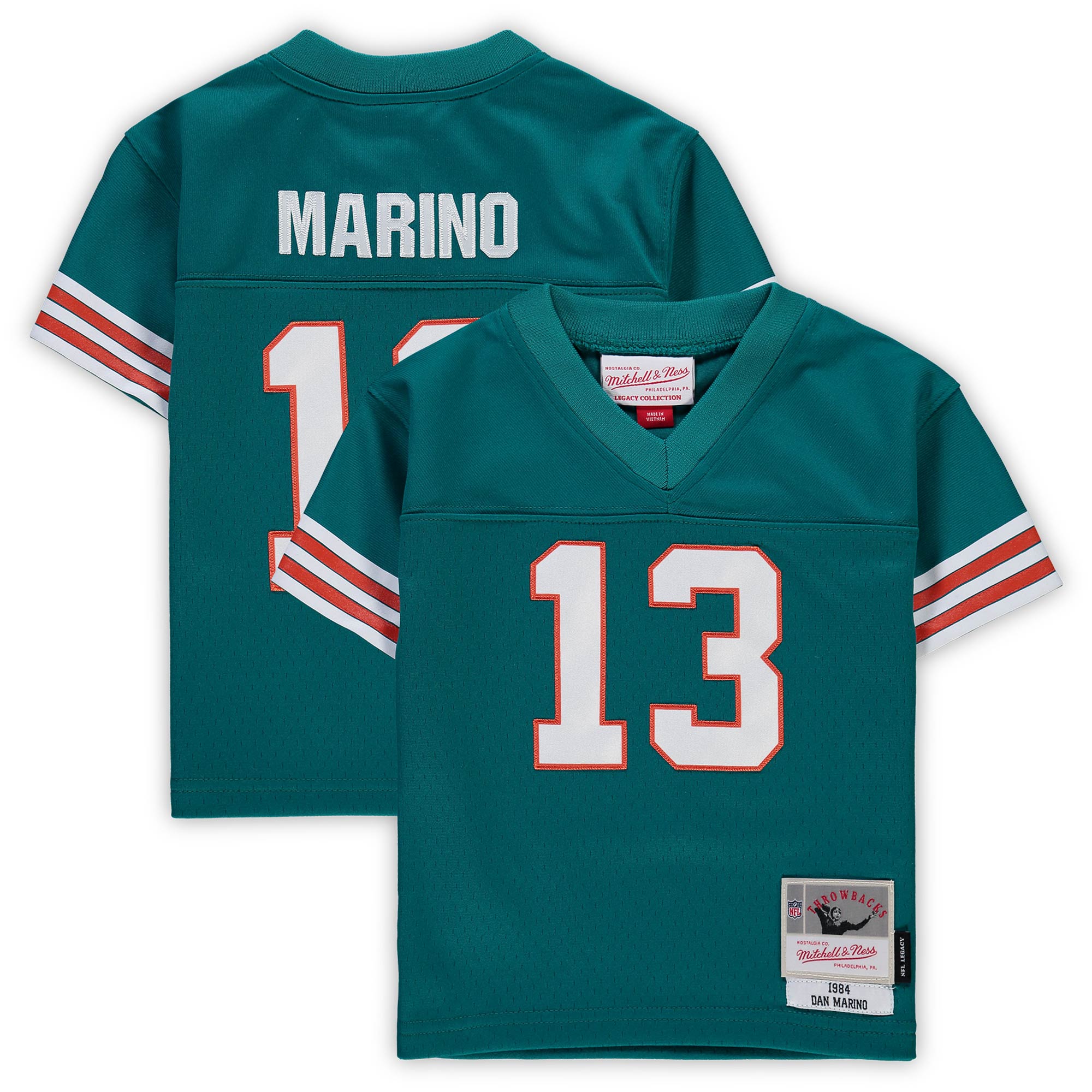 Dan Marino Miami Dolphins Infant 1984 Retired Legacy Jersey - Aqua