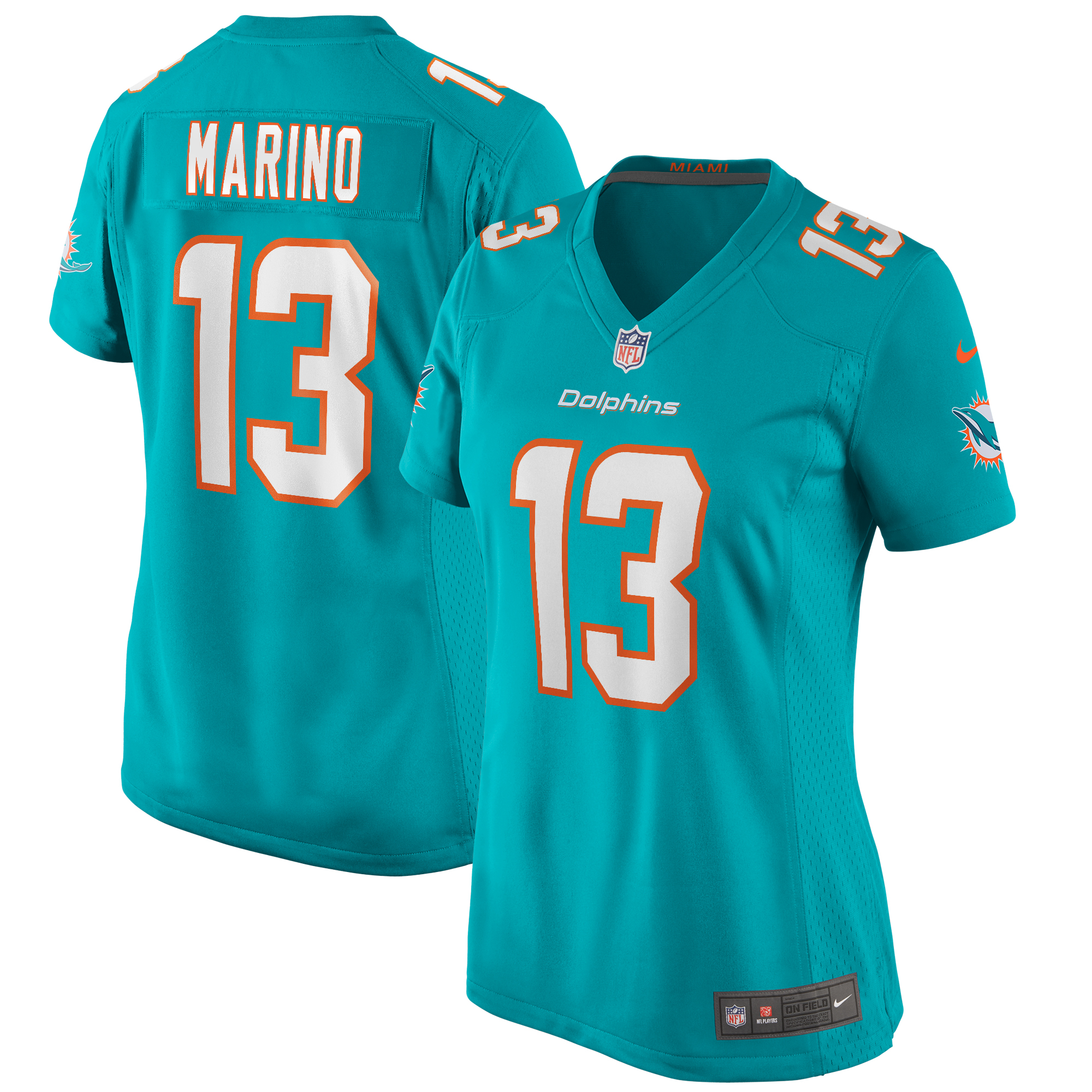Dan Marino Miami Dolphins Women's Game Retired Player Jersey