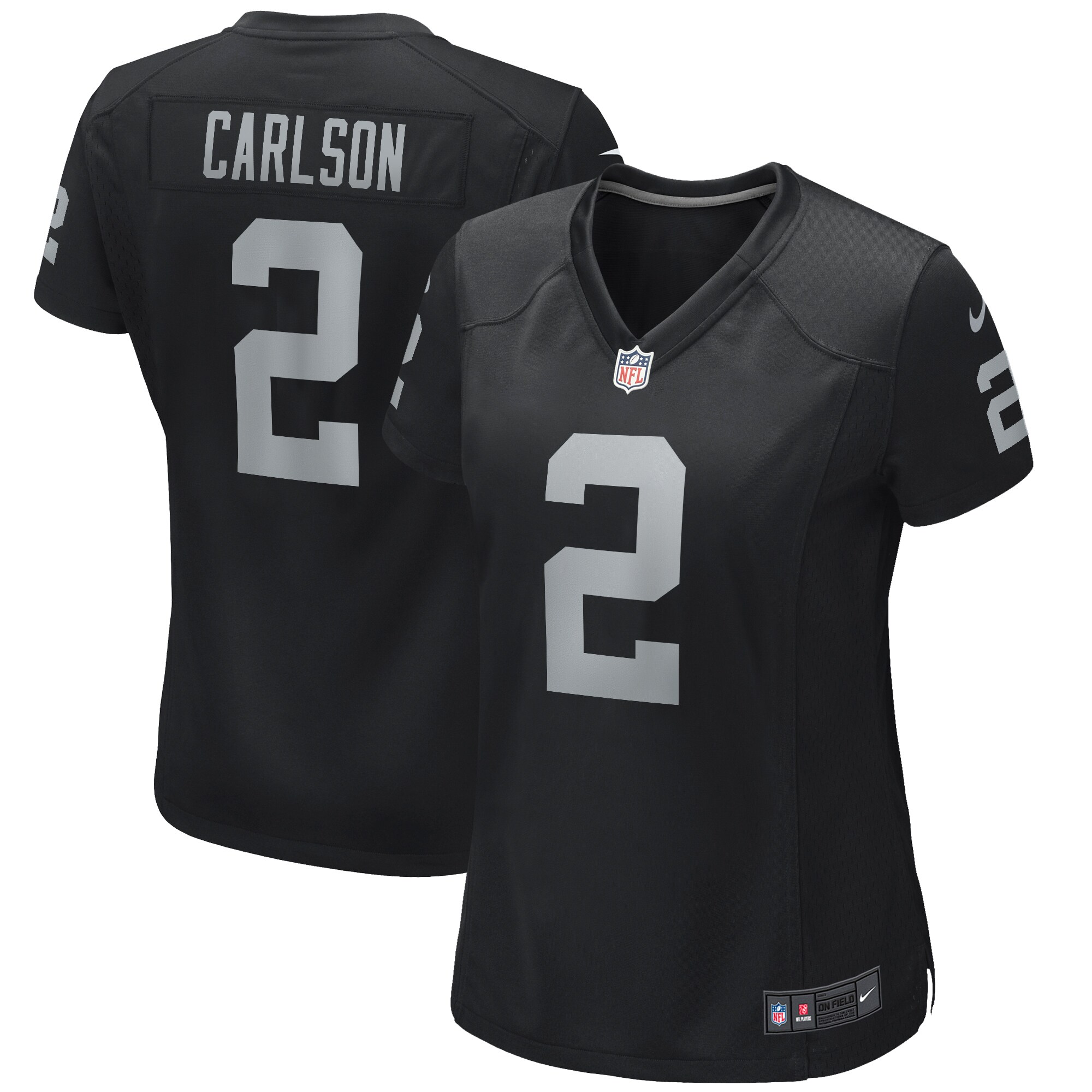 Daniel Carlson Las Vegas Raiders Women's Player Game Jersey - Black