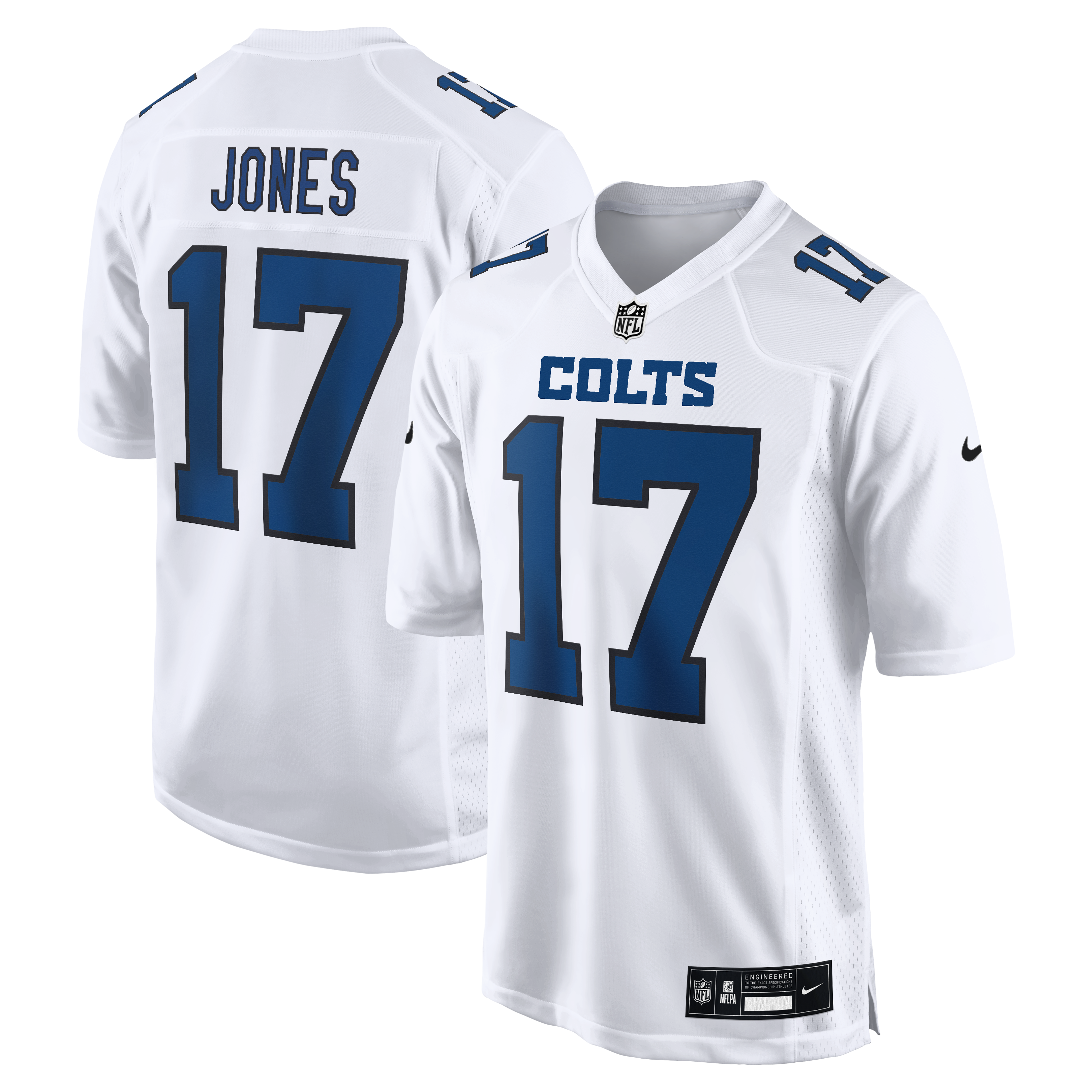 Daniel Jones Indianapolis Colts Fashion Game Jersey - Tundra White