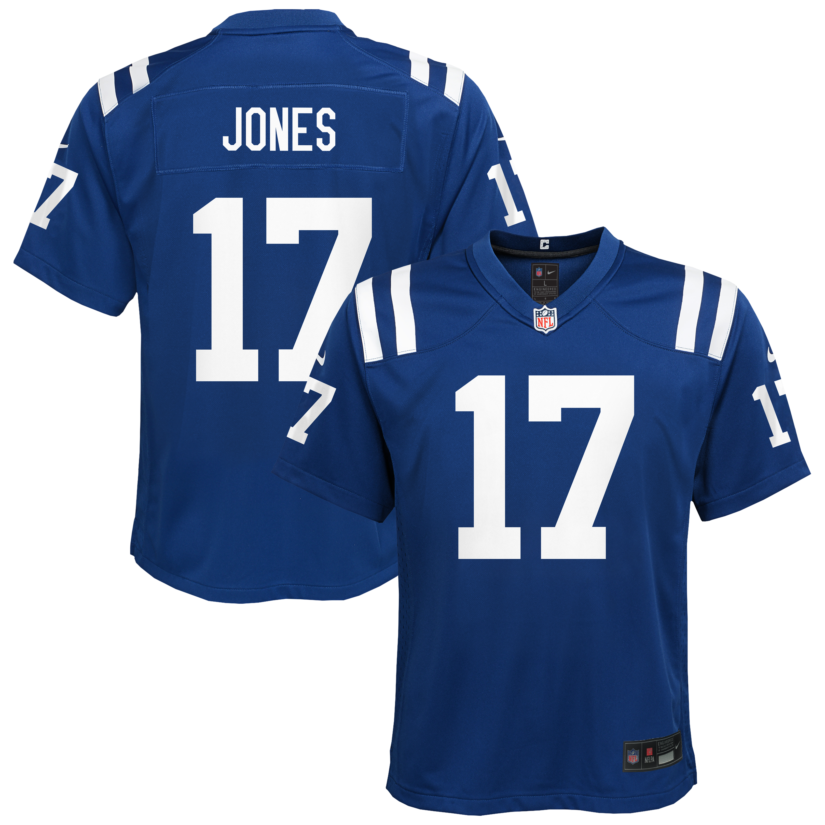 Daniel Jones Indianapolis Colts Youth Alternate 2 Game Jersey - Royal