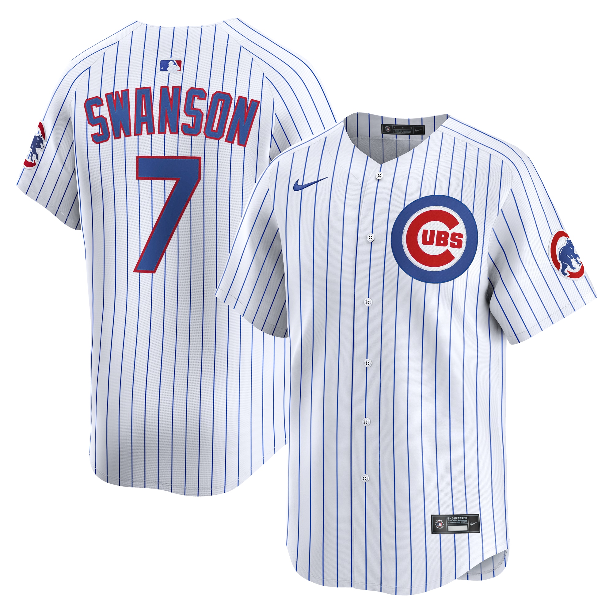 Dansby Swanson Chicago Cubs Home Limited Player Jersey - White