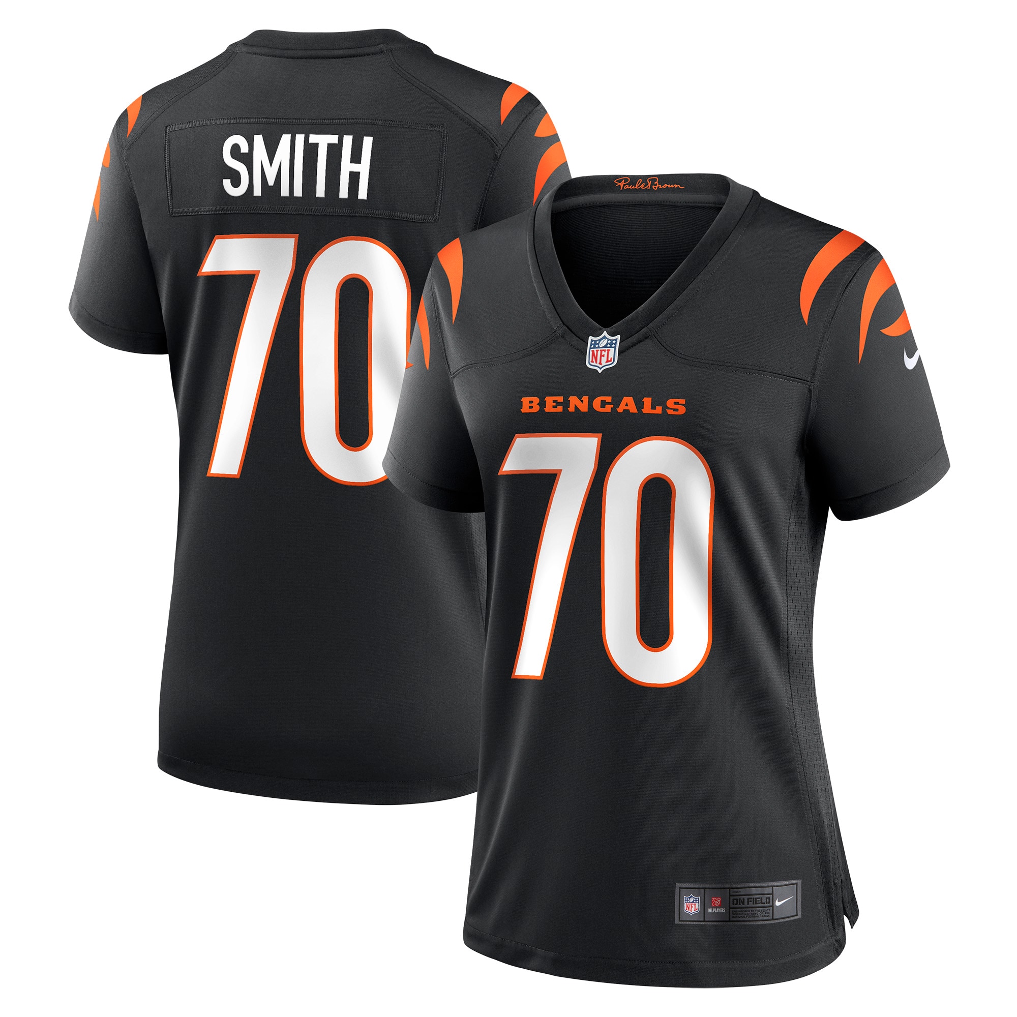 D'Ante Smith Cincinnati Bengals Women's Game Jersey - Black