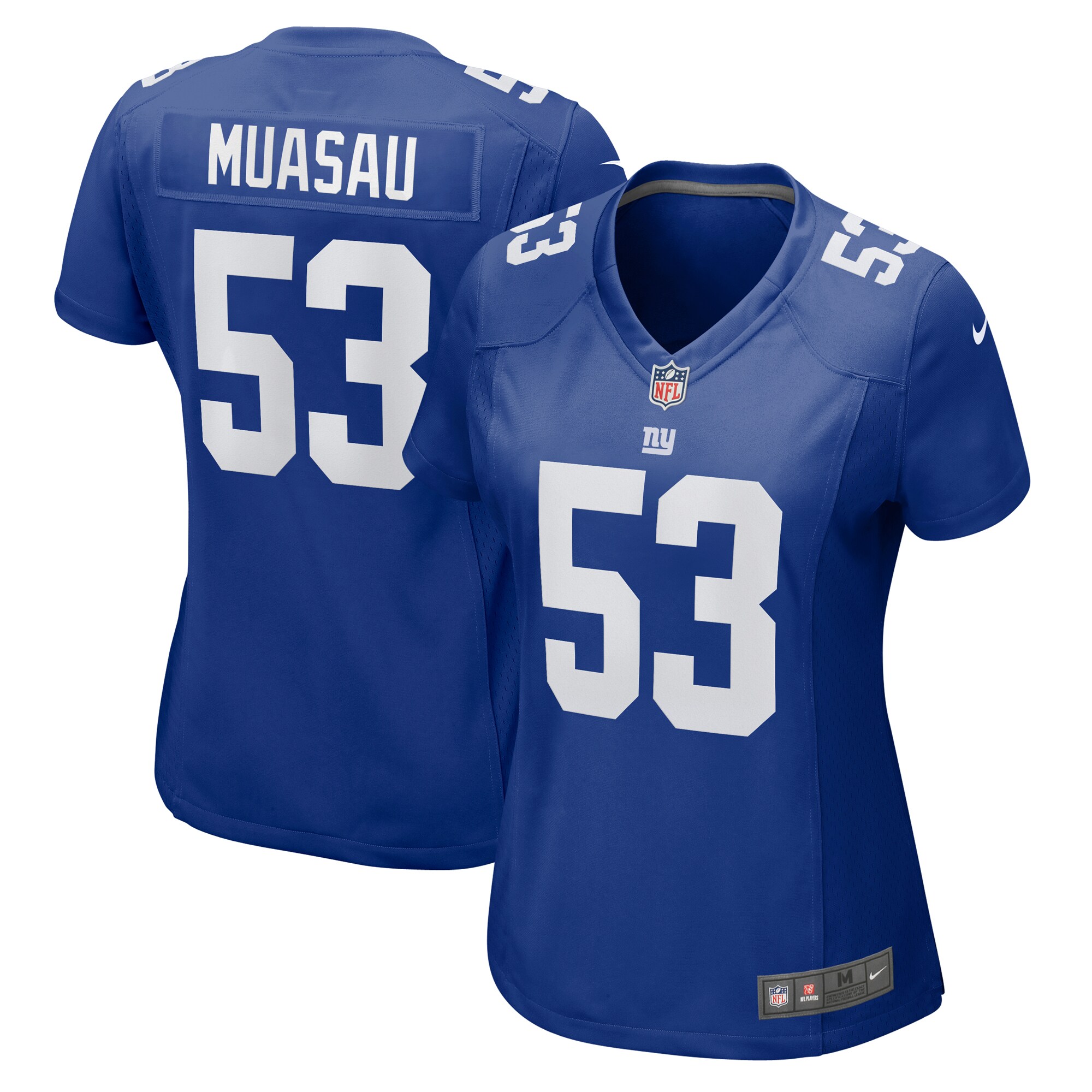 Darius Muasau New York Giants Women's Game Jersey - Royal