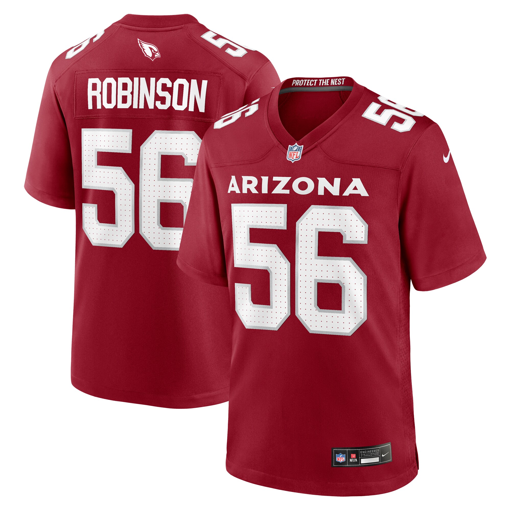 Darius Robinson Arizona Cardinals Player Game Jersey - Cardinal