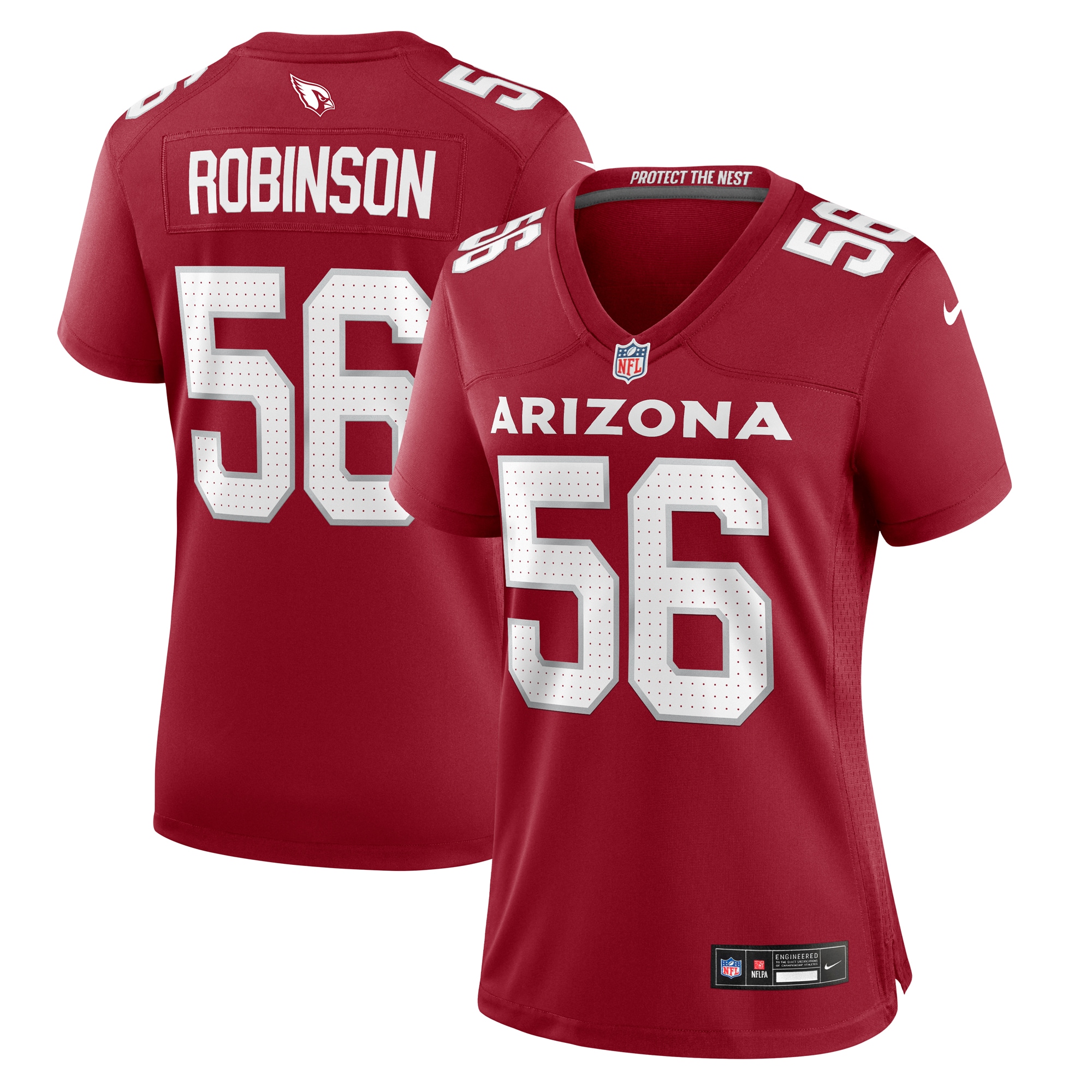 Darius Robinson Arizona Cardinals Women's Game Jersey - Cardinal