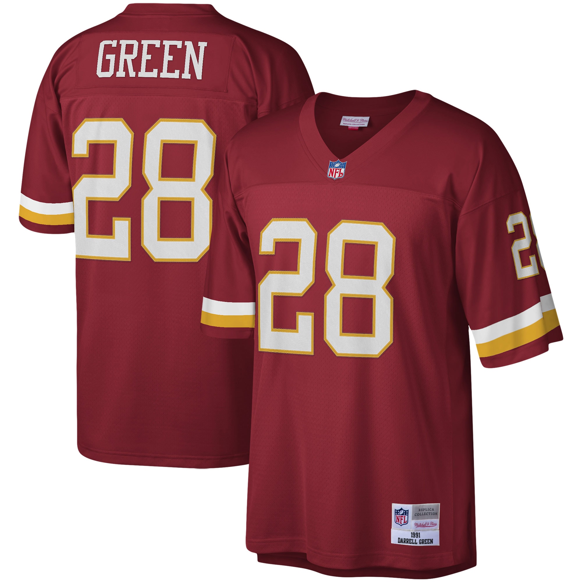 Darrell Green Washington Football Team Legacy Jersey - Burgundy