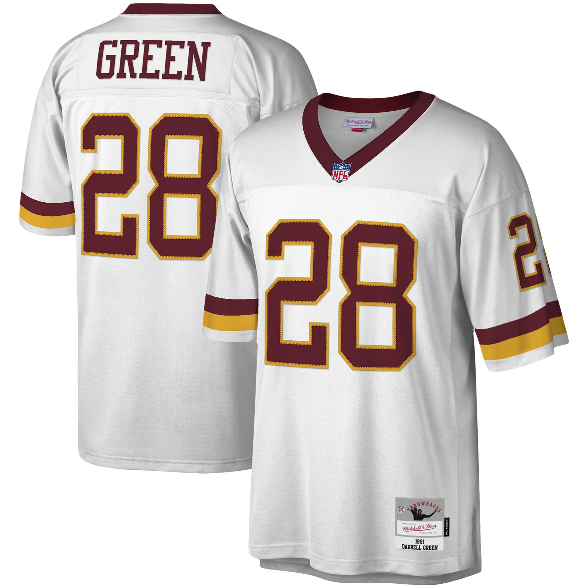 Darrell Green Washington Football Team Legacy Jersey - White