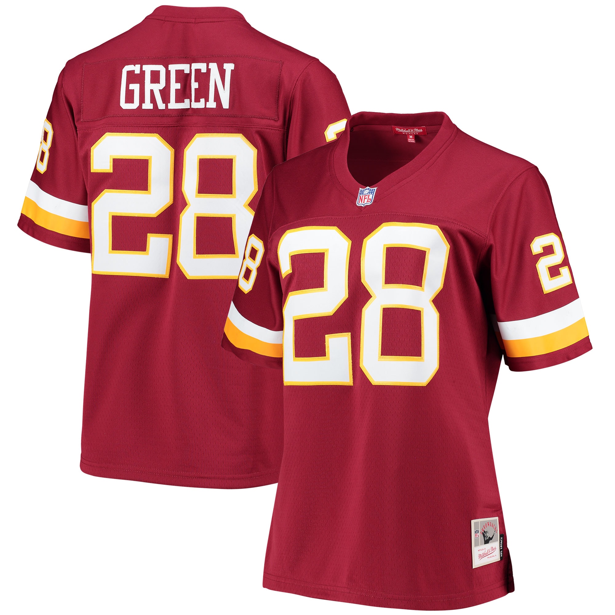 Darrell Green Washington Football Team Women's Legacy Player Jersey - Burgundy