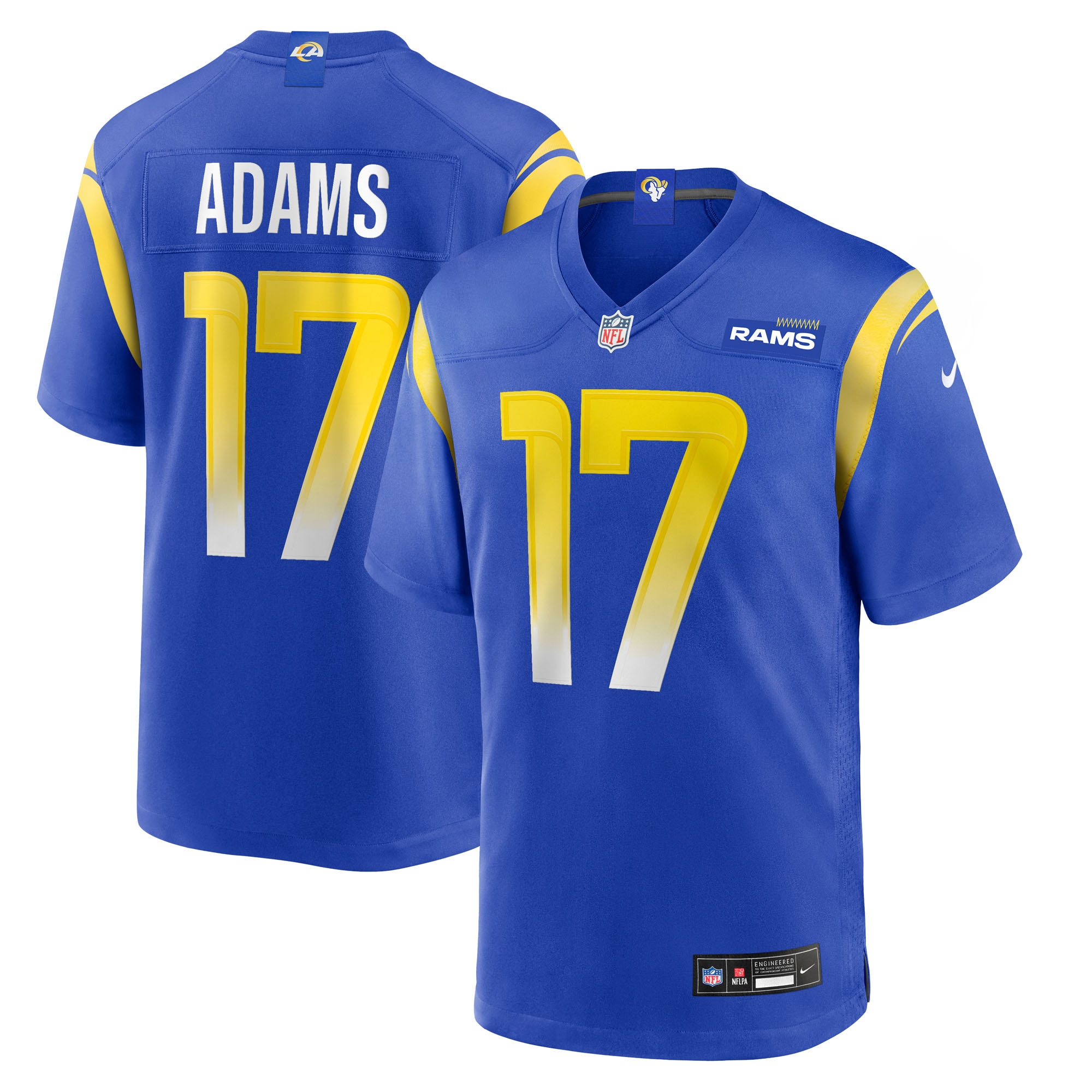 Davante Adams Los Angeles Rams Youth Game Jersey - Royal