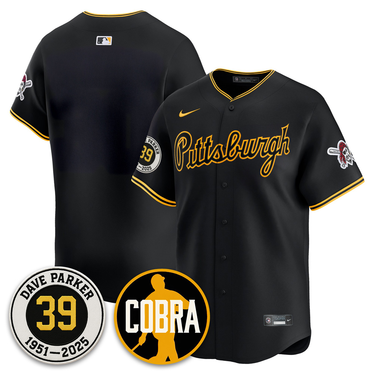 Dave Parker Pirates Jersey - Nike Pittsburgh Pirates Dave Parker