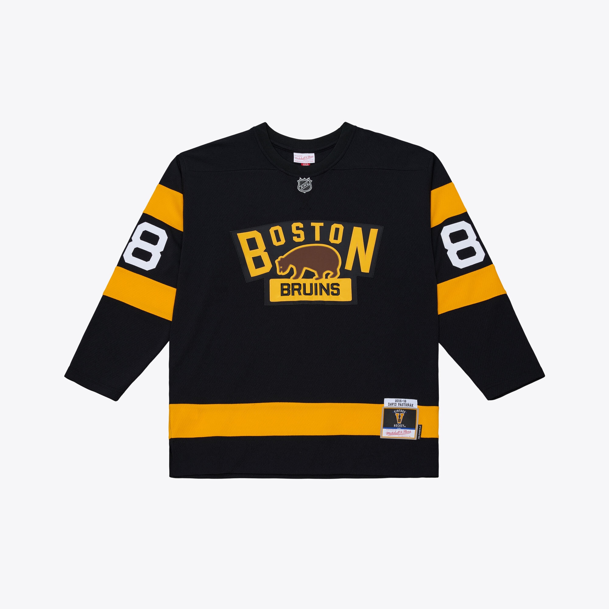 David Pastrnak Boston Bruins 2015 Power Play Jersey - Black