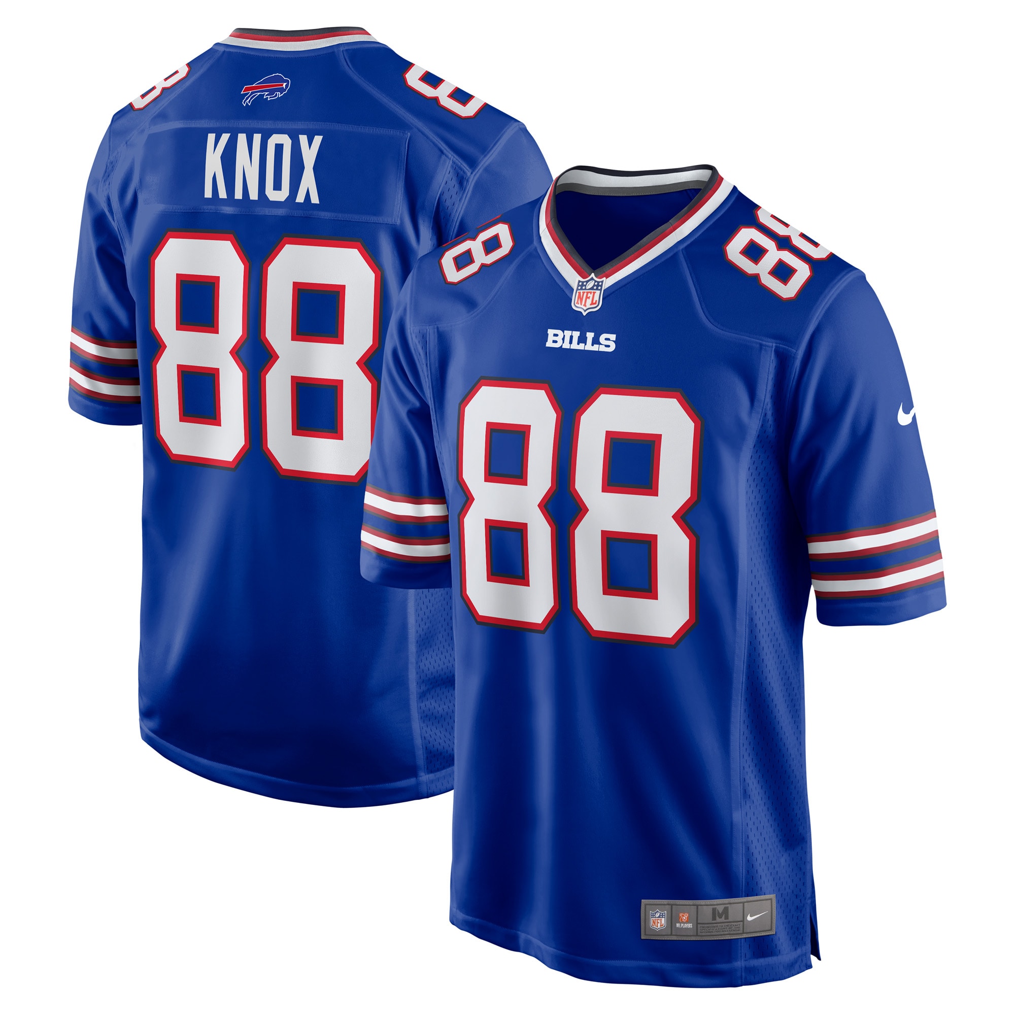 Dawson Knox Buffalo Bills Game Player Jersey