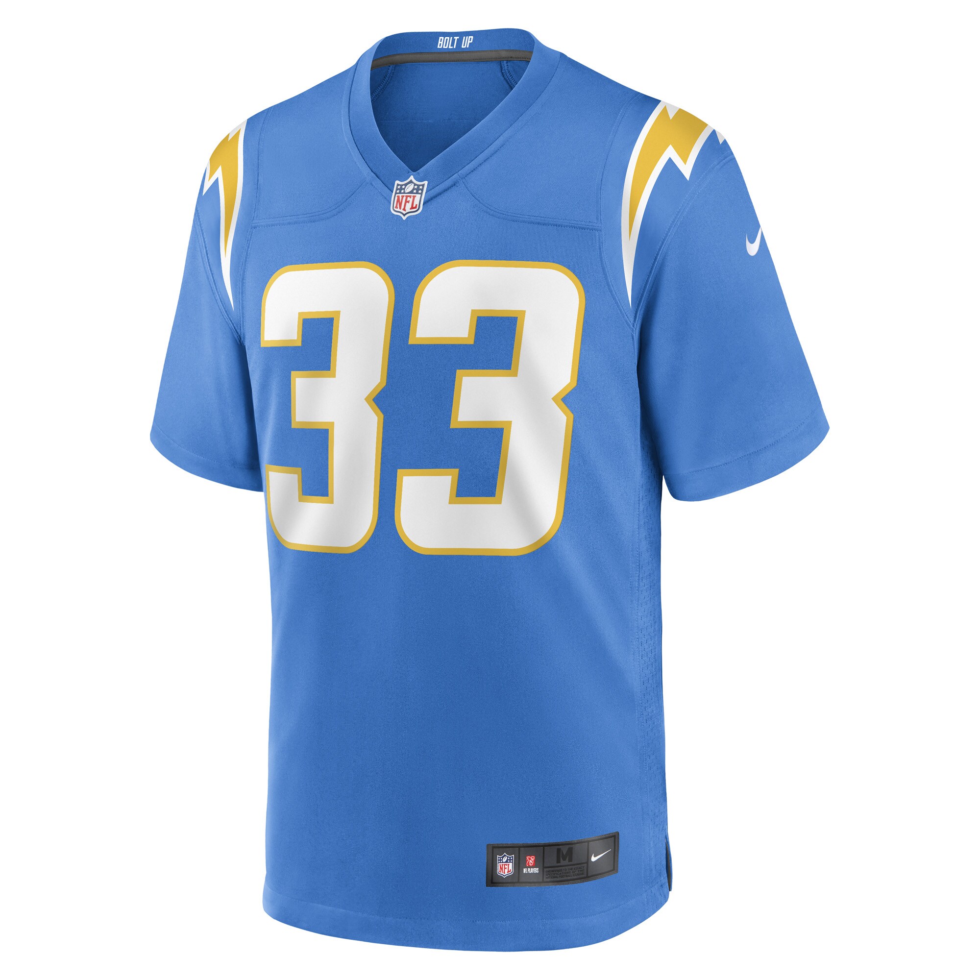 Deane Leonard Los Angeles Chargers Game Player Jersey – Powder Blue