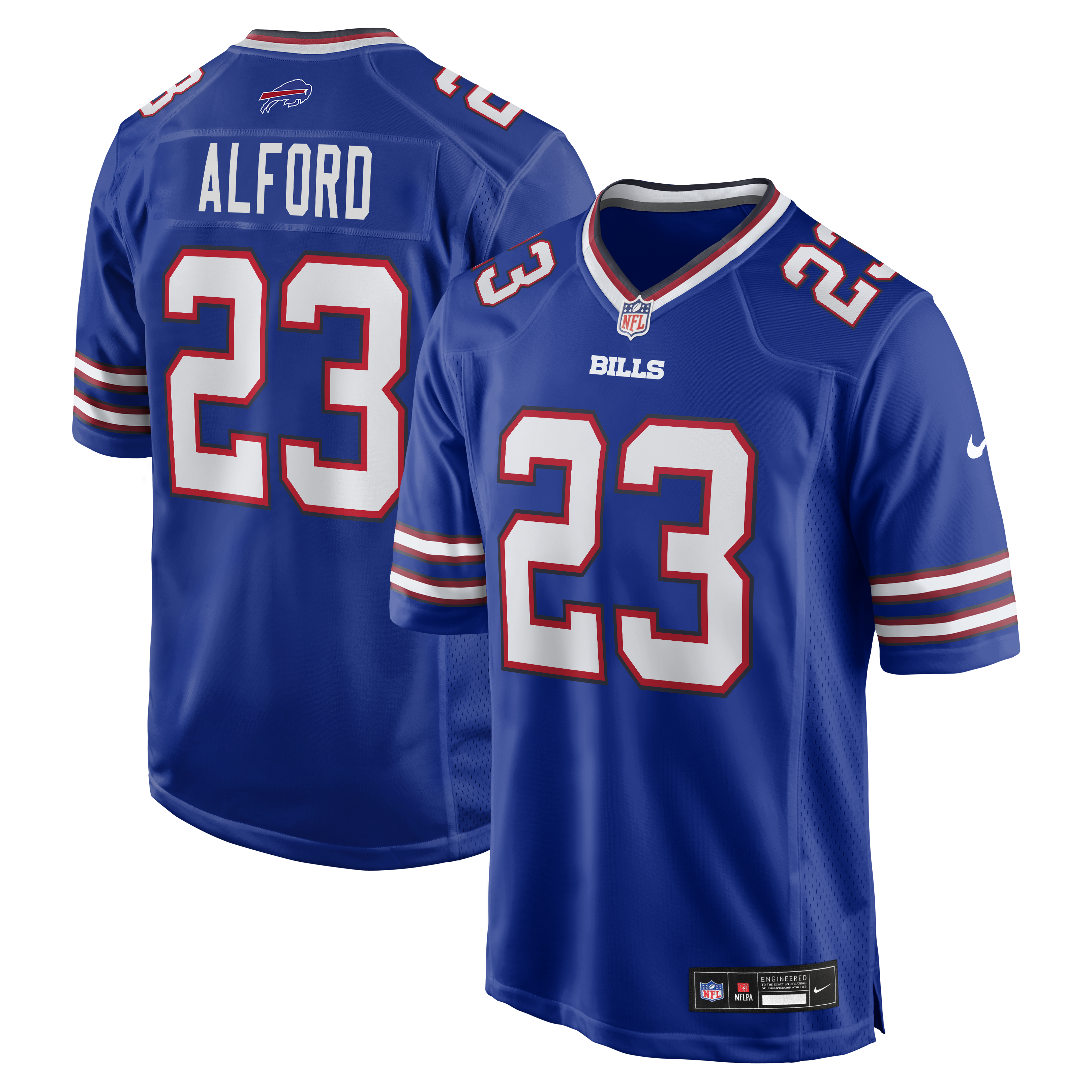 Dee Alford Buffalo Bills Team Game Jersey - Royal