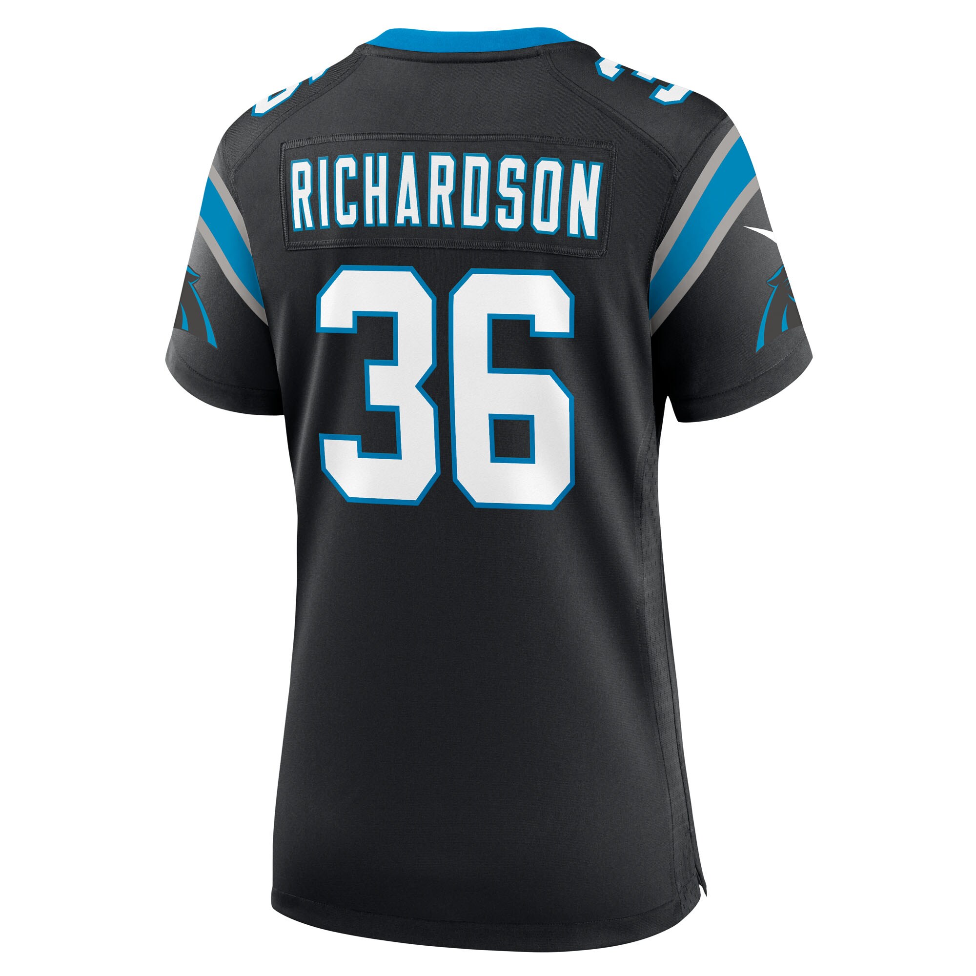 Demani Richardson Carolina Panthers Women’s Team Game Jersey – Black