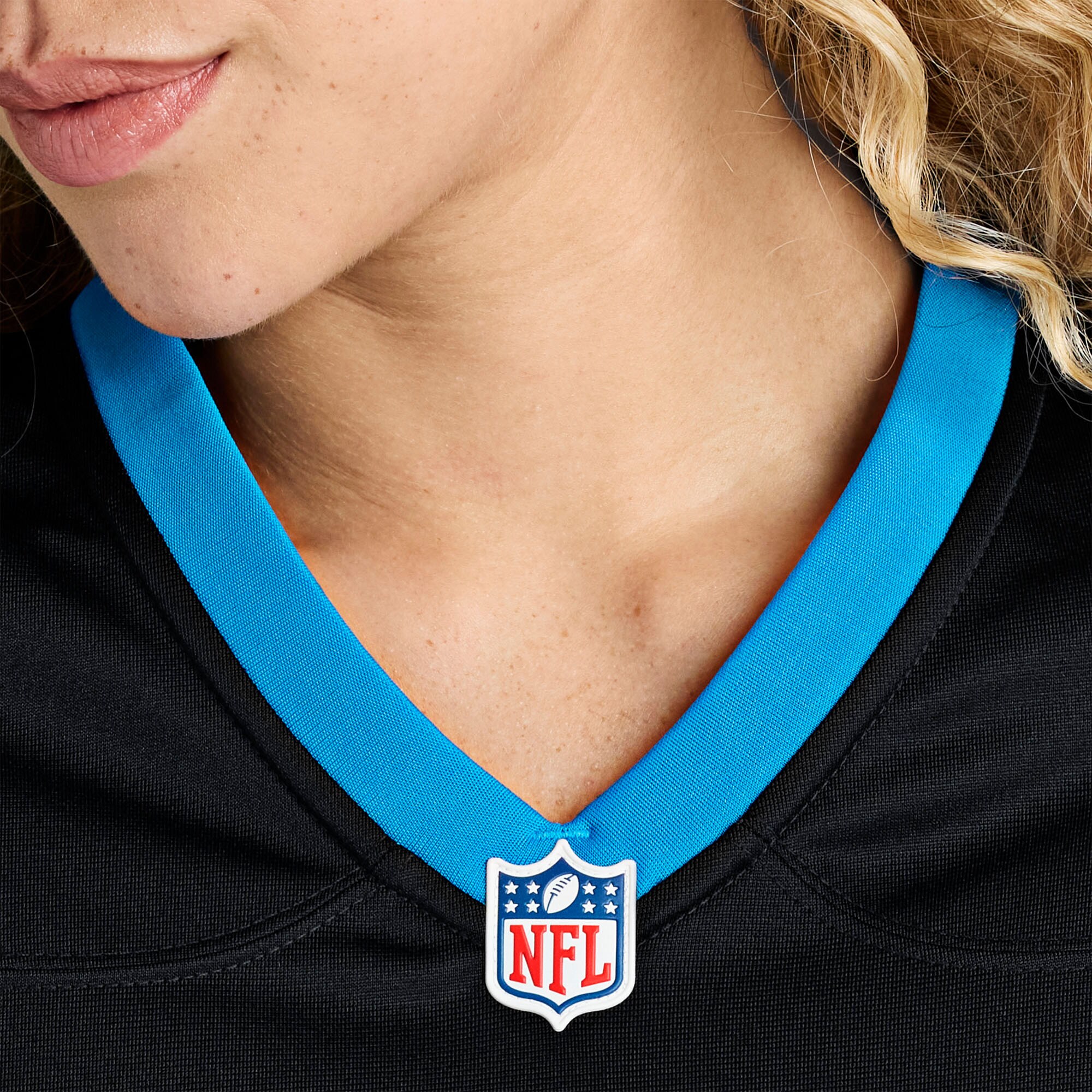 Demani Richardson Carolina Panthers Women’s Team Game Jersey – Black