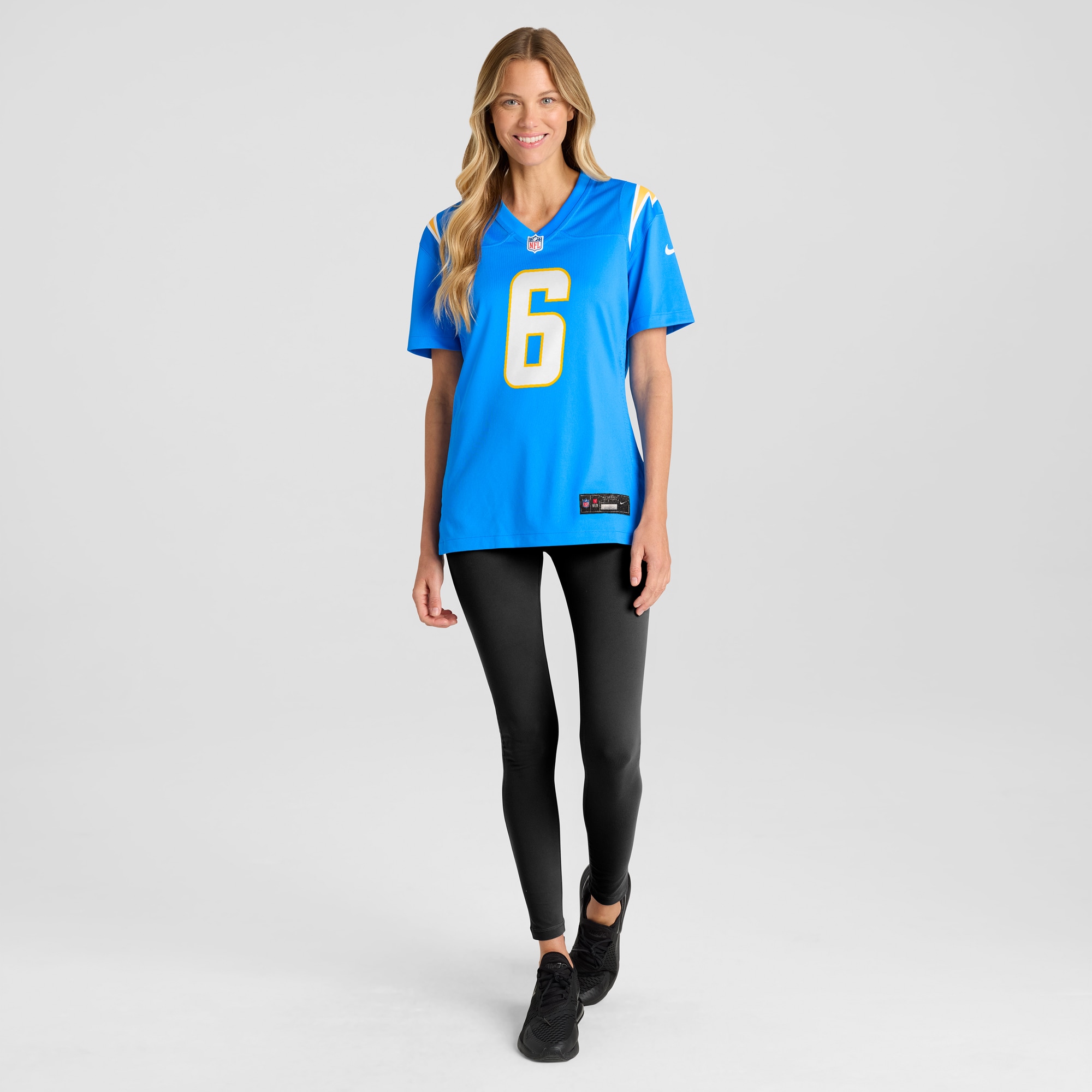 Denzel Perryman Los Angeles Chargers Women’s Game Jersey – Powder Blue
