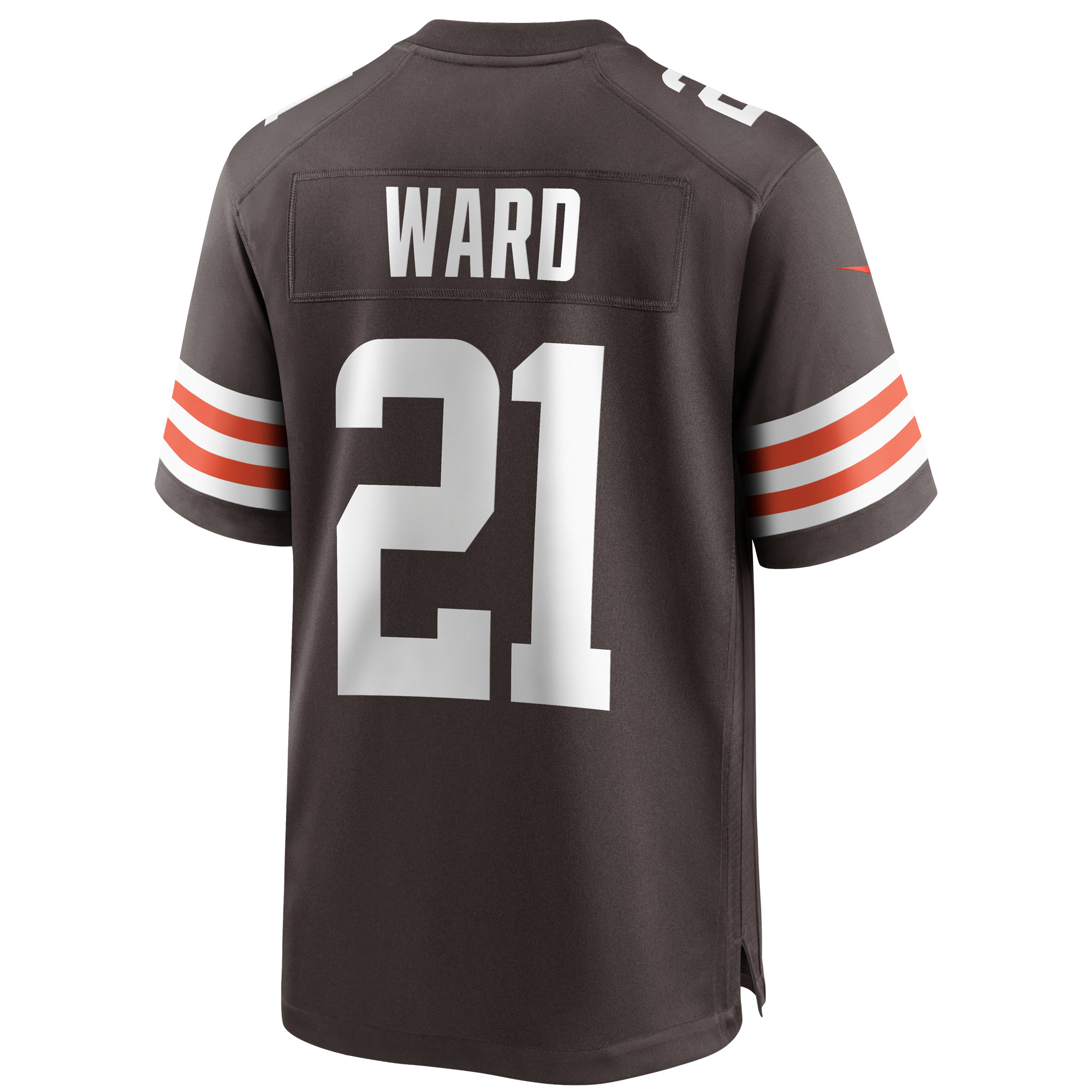 Denzel Ward Cleveland Browns Player Game Jersey – Brown