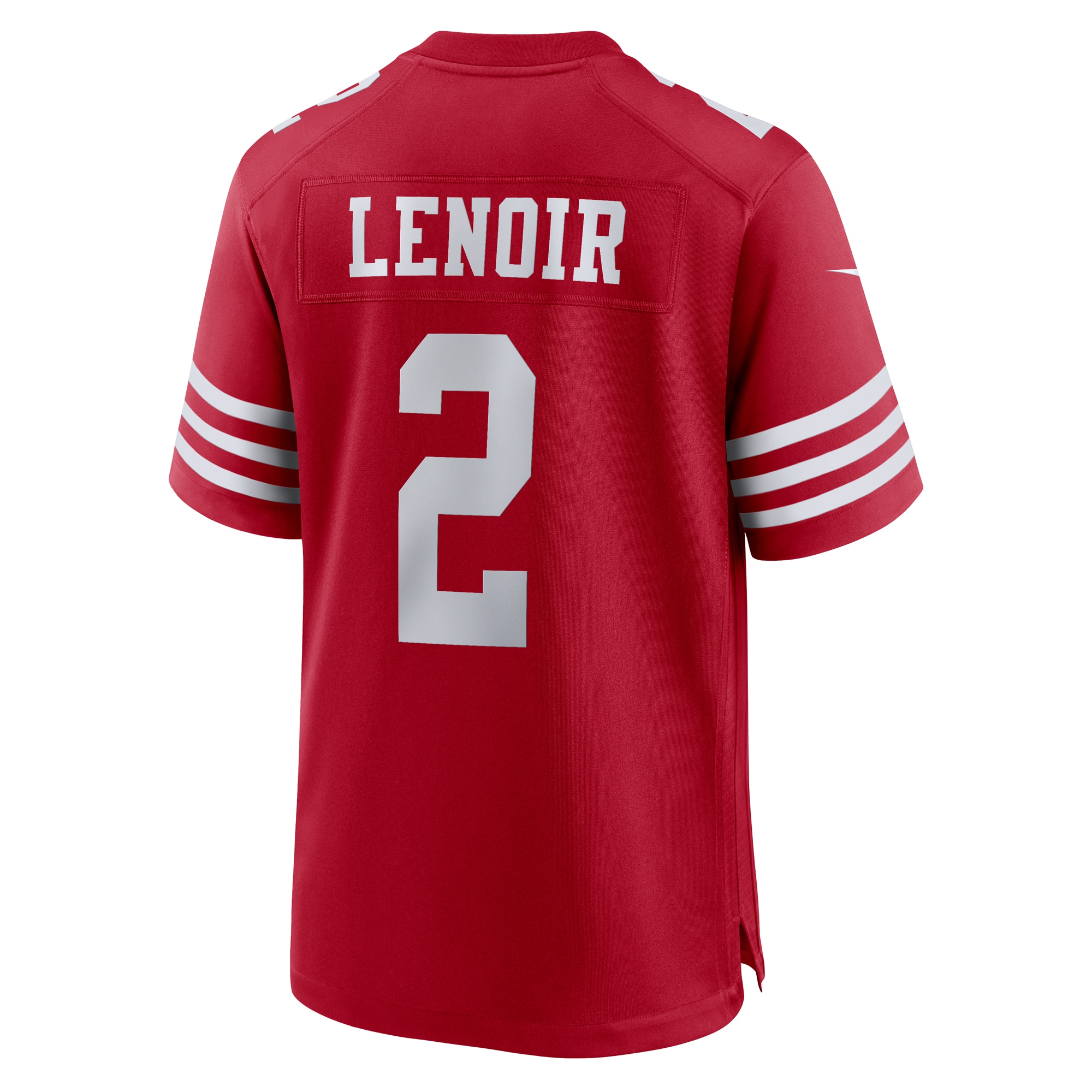Deommodore Lenoir San Francisco 49ers Game Jersey – Scarlet