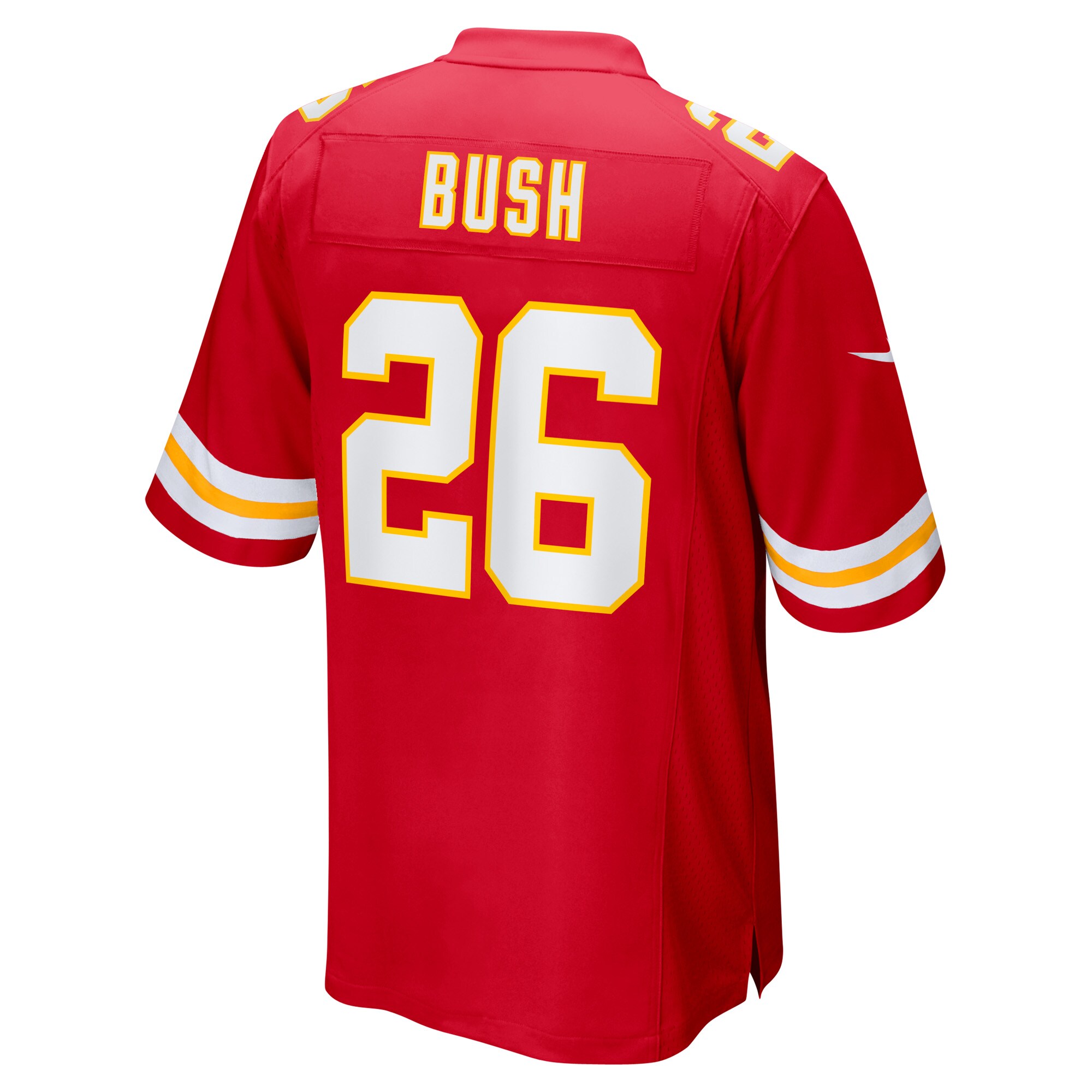 Deon Bush Kansas City Chiefs Game Player Jersey – Red