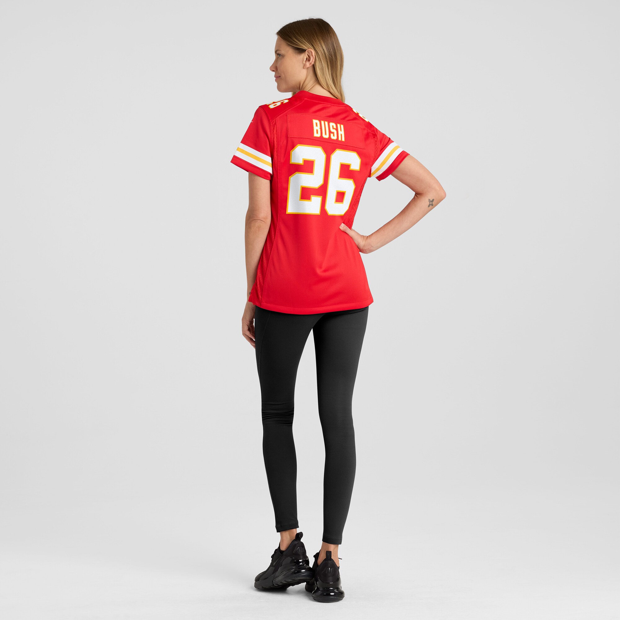 Deon Bush Kansas City Chiefs Women’s Game Player Jersey – Red